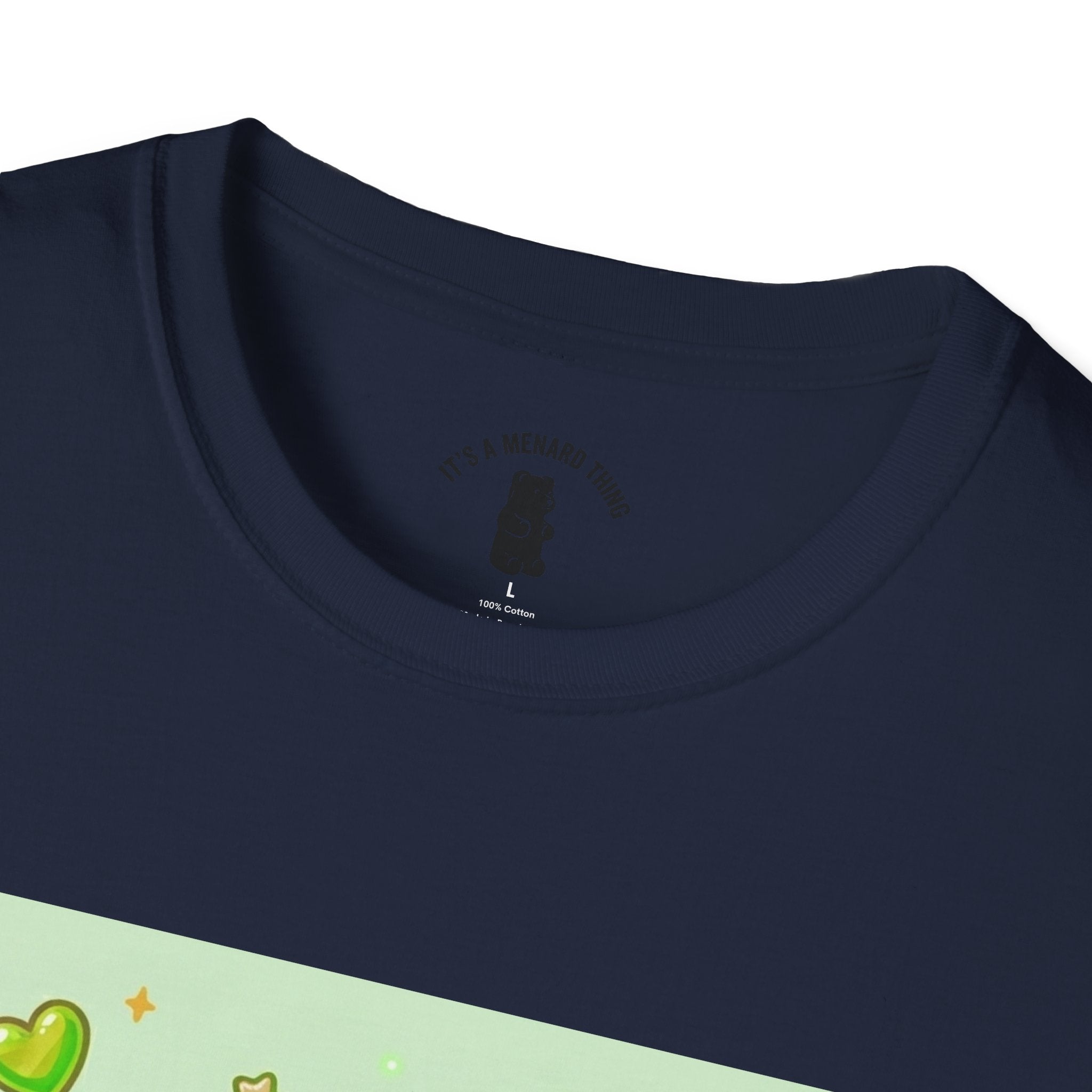 Kiwi Green Gooey Gummy Bear T-Shirt — Cute Graphic Tee