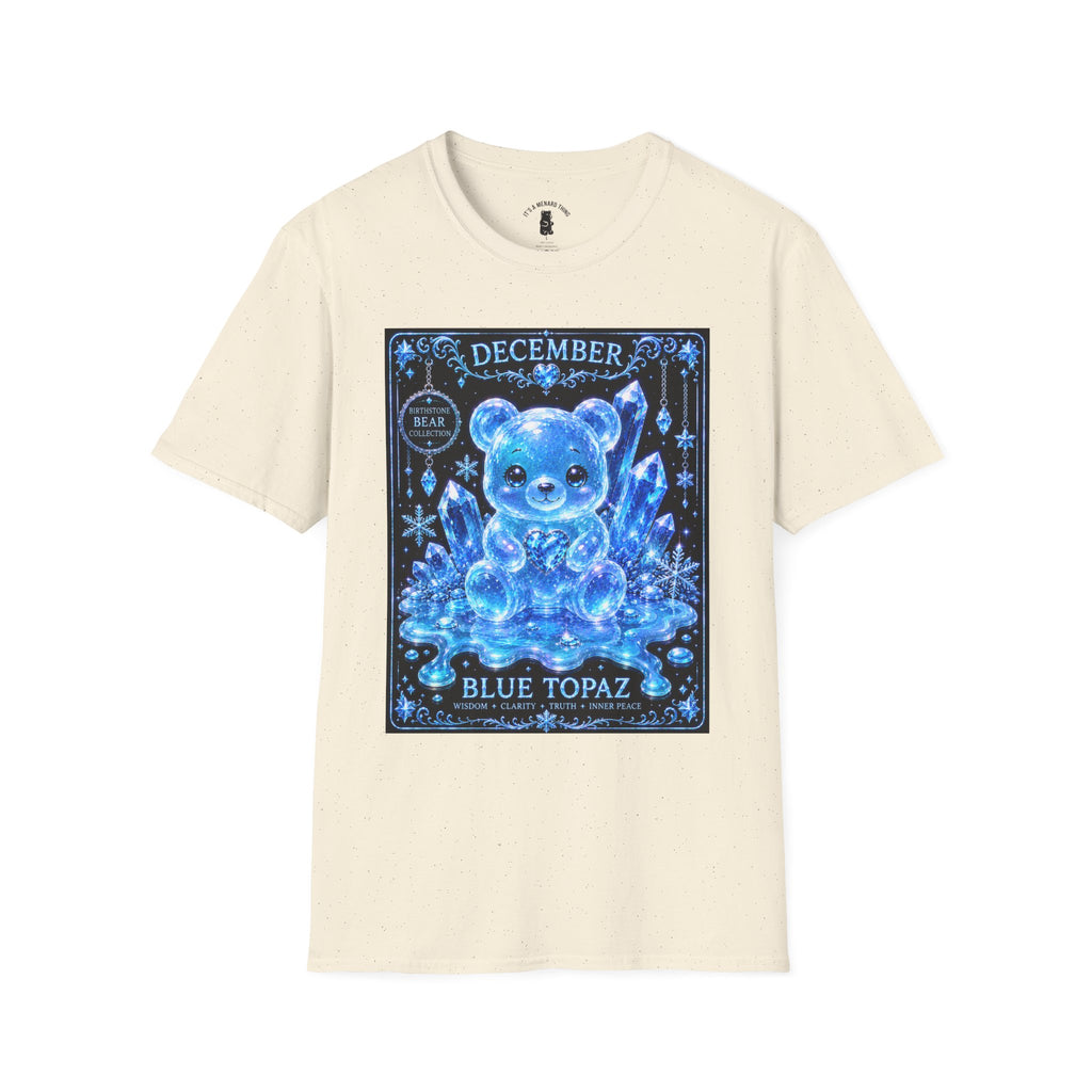 December, Blue Topaz Birthstone Oozy Bear Special Addition- Graphic Shirt