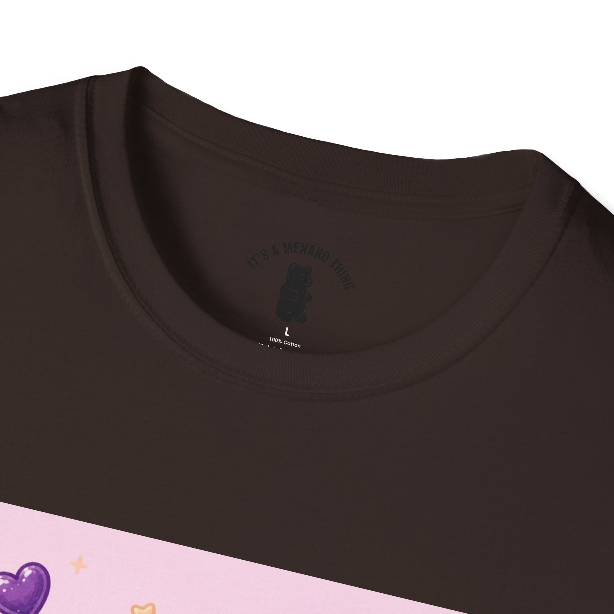 Ube & Condensed Milke Purple Gooey Gummy Bear — Kawaii Graphic Tee