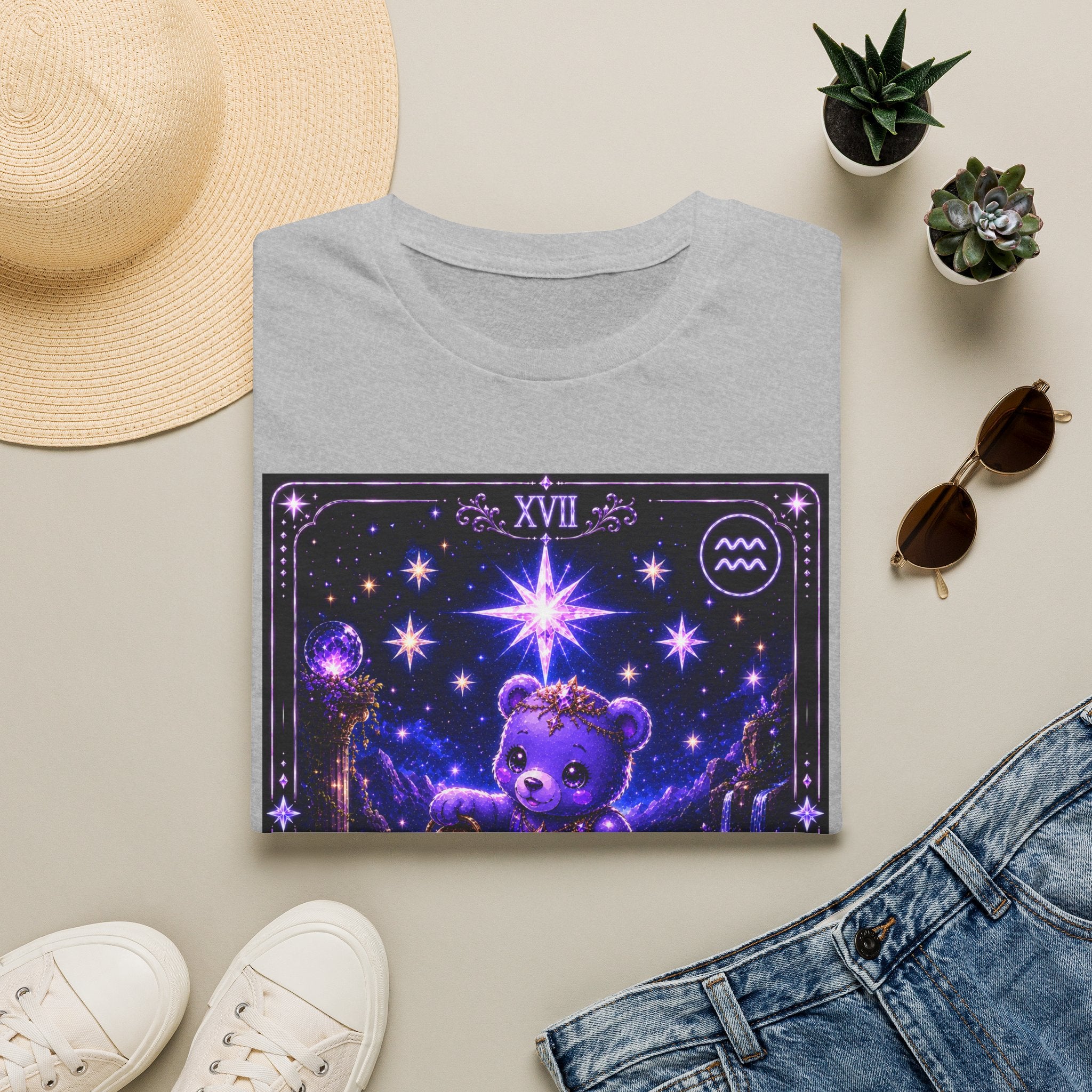 The Star Tarot Cosmic Night Oozy Bear Gummy Special Addition- Graphic Shirt
