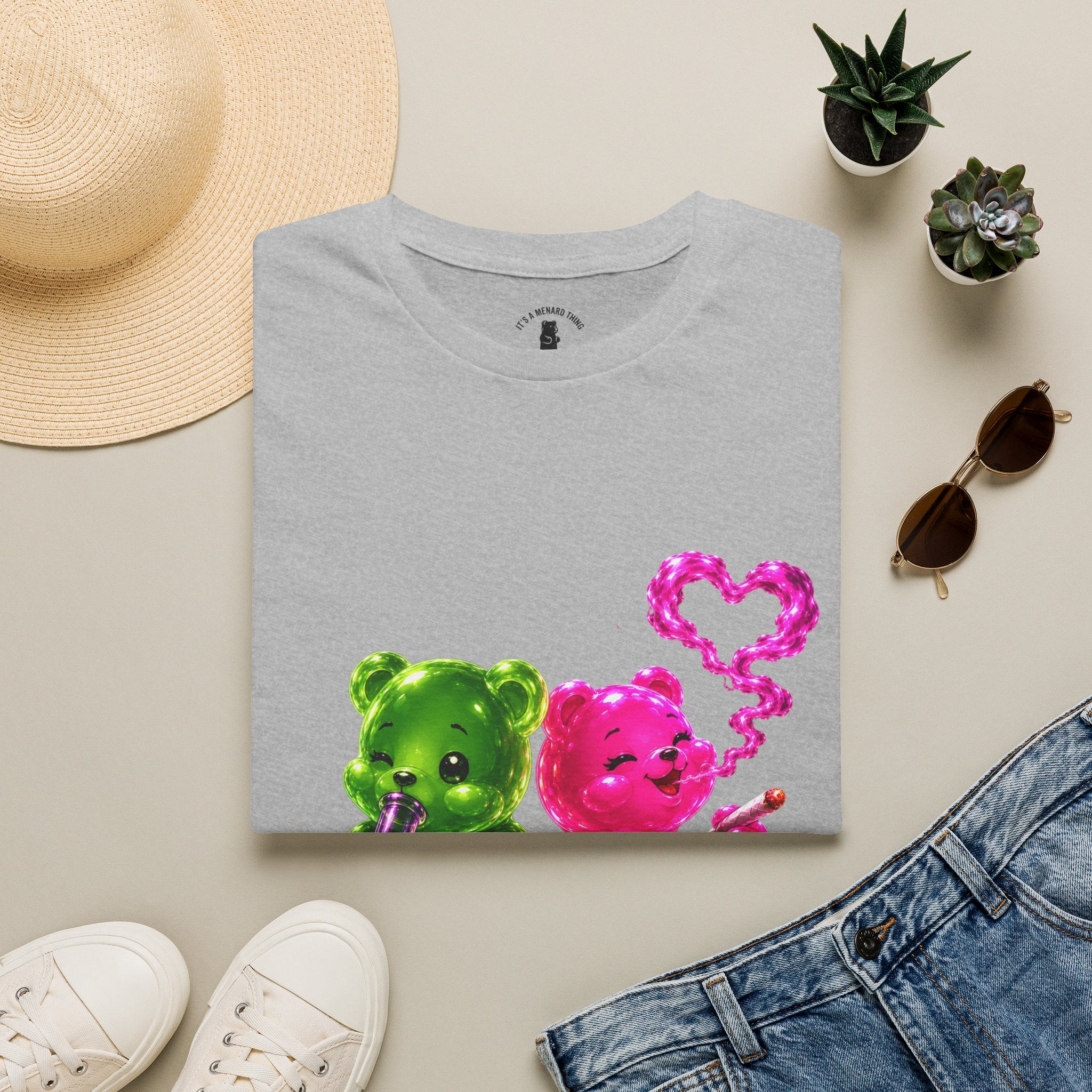 Lighting A Blazer, Oozy Bear Special Dou Gummies- Graphic Shirt (Adults Only!)