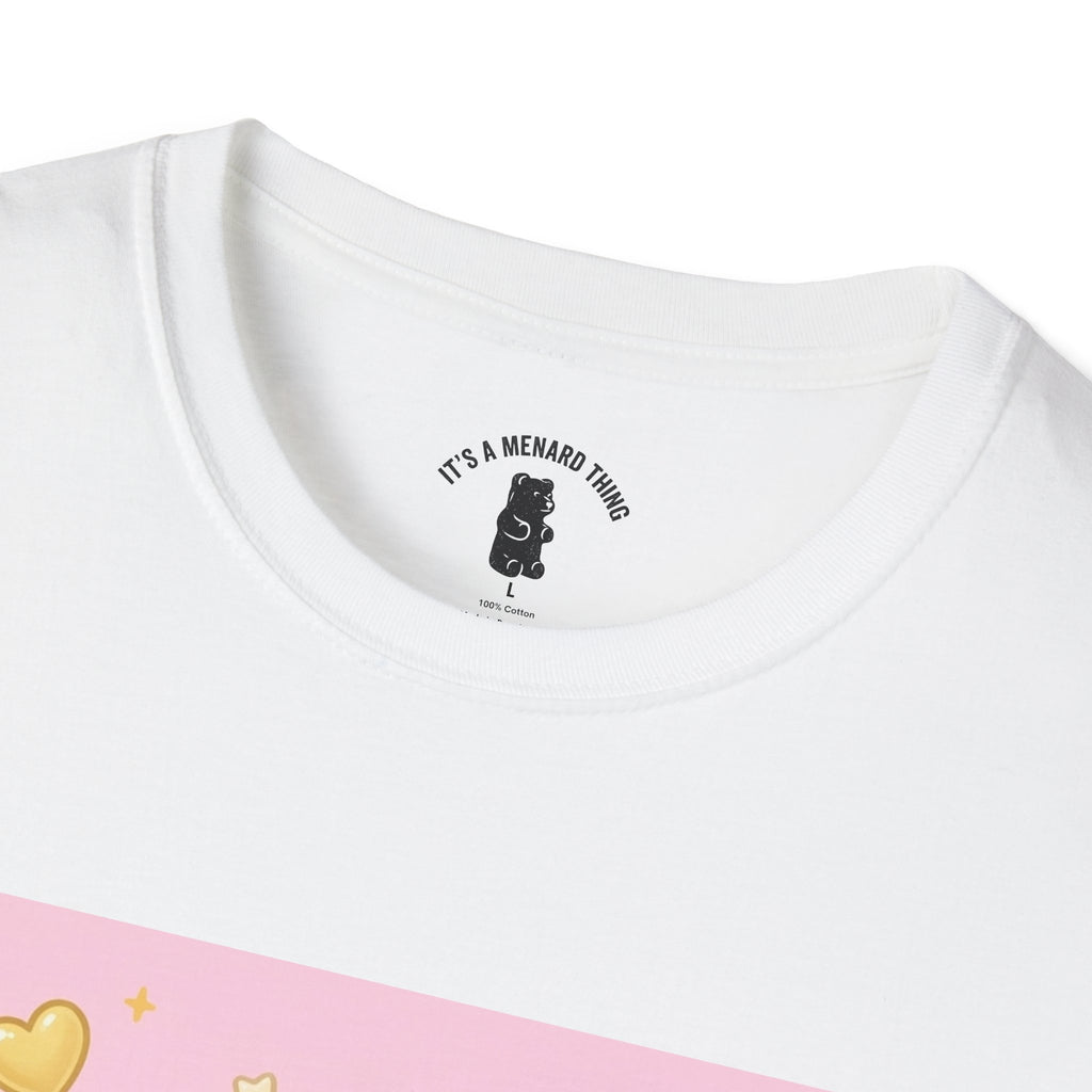 Caranel Apple Gooey Gummy Bear Candy T-Shirt — Sweet Illustration