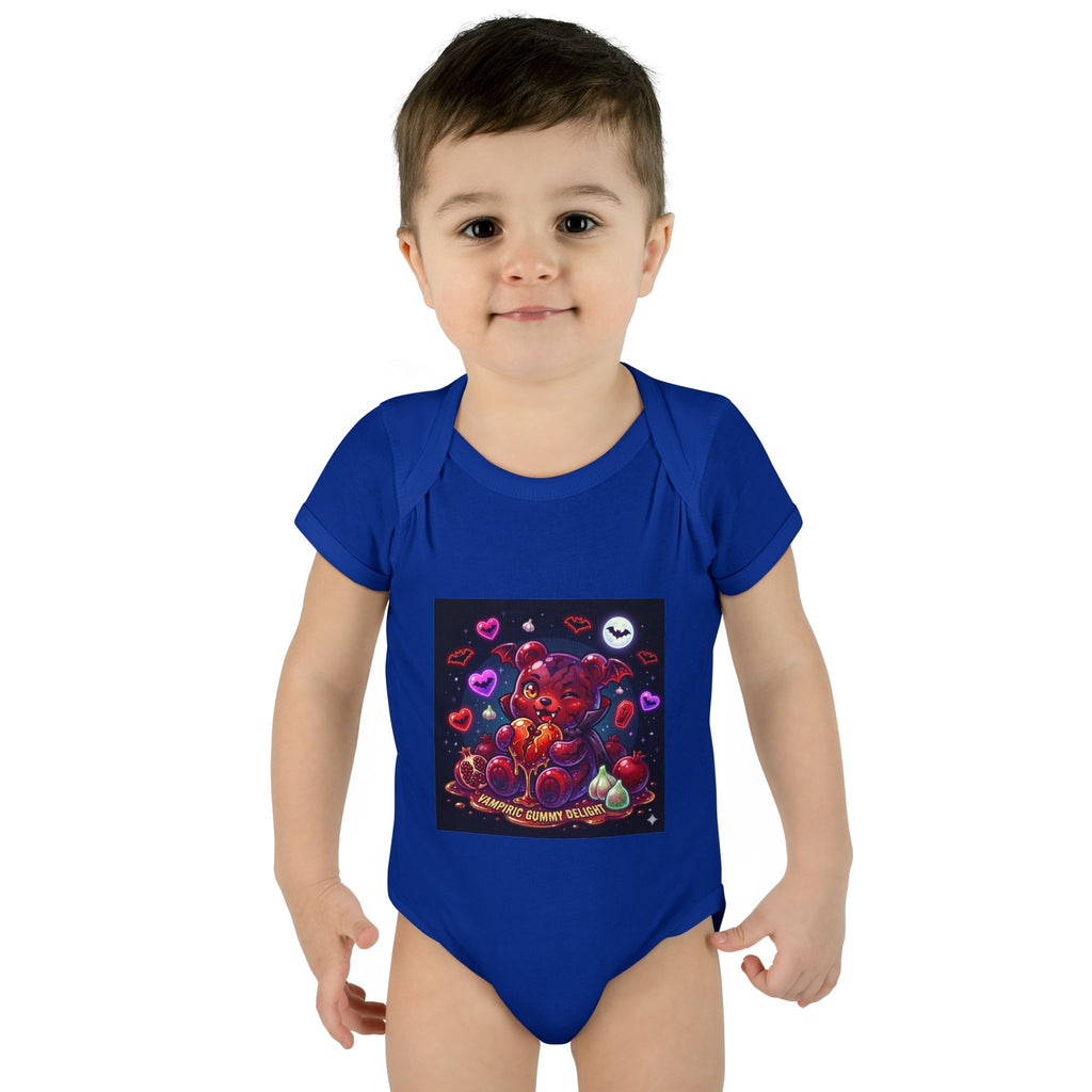Baby Bodysuit - Cute Vampire Gooey Gummy Bear
