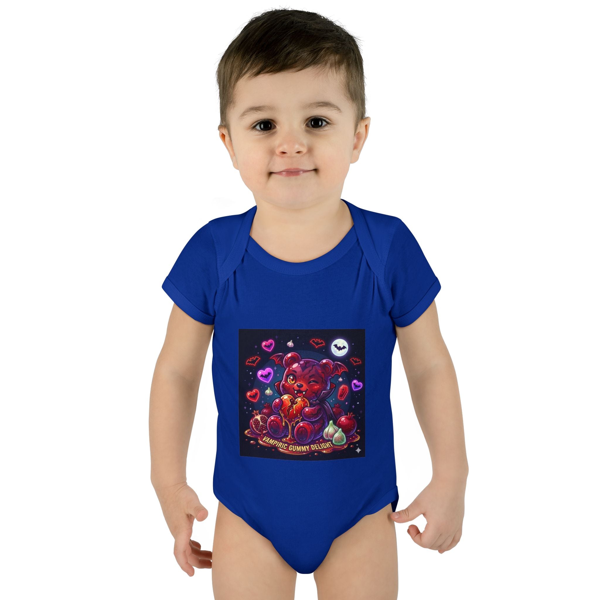 Baby Bodysuit - Cute Vampire Gooey Gummy Bear