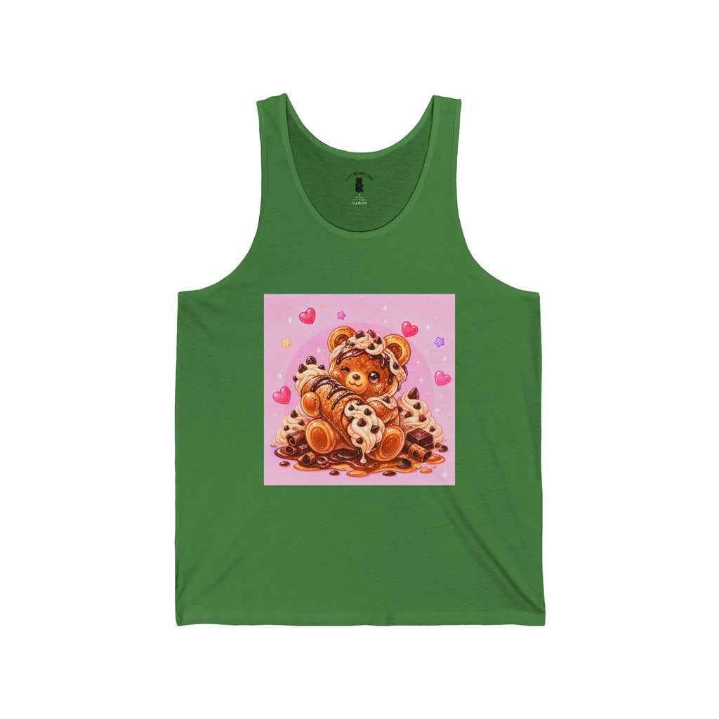 My Little Cannoli Baby, Gooey Gummy Bear- Kawaii Graphic Tank Top