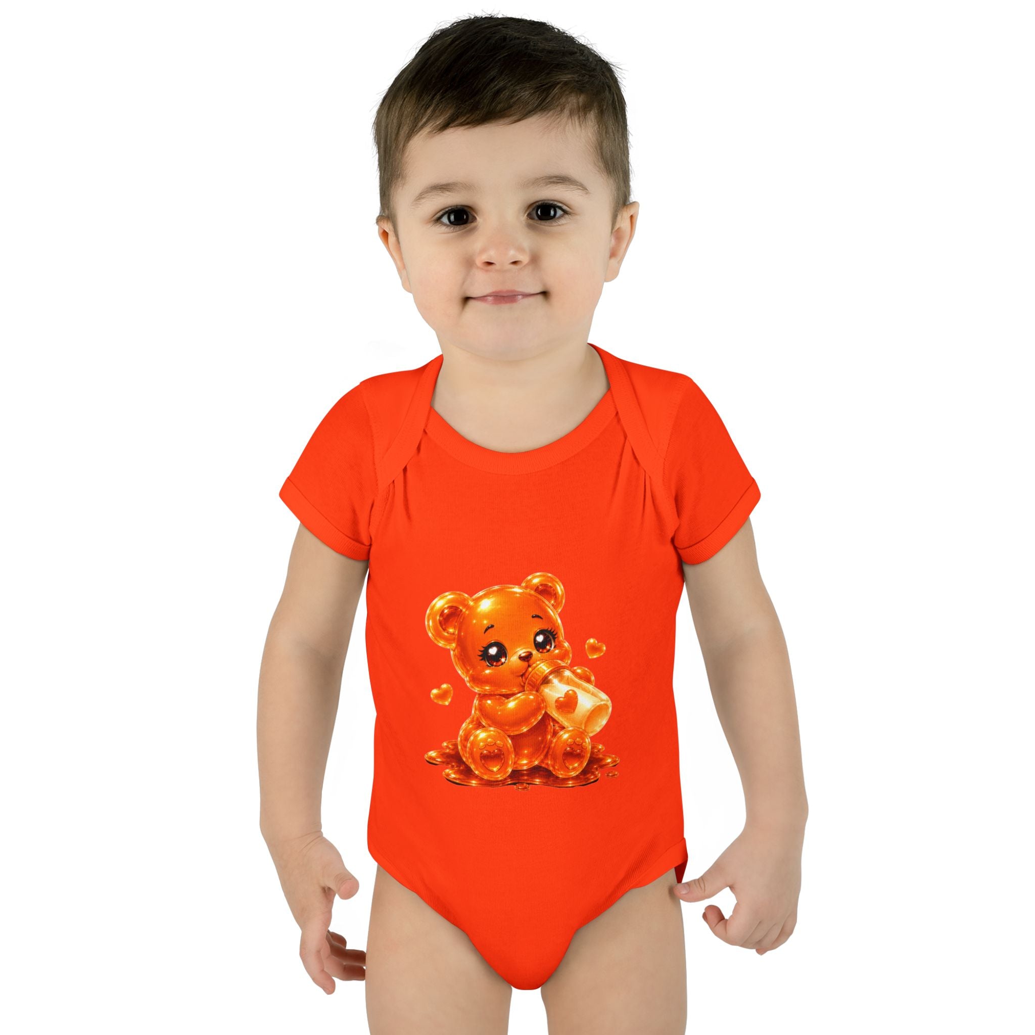 Snack Time, Oozy Baby Gummy Bear Cutie Special Addition- Graphic Onesie