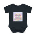 Gooey Gummies Carousel: Pastel Baby Bodysuit