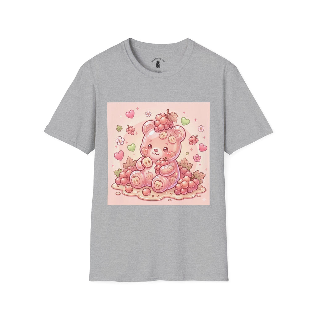 Special Japanese Koshu Pink Grapes, Exotic Oozy Gummy Bear — Cute Graphic Shirt