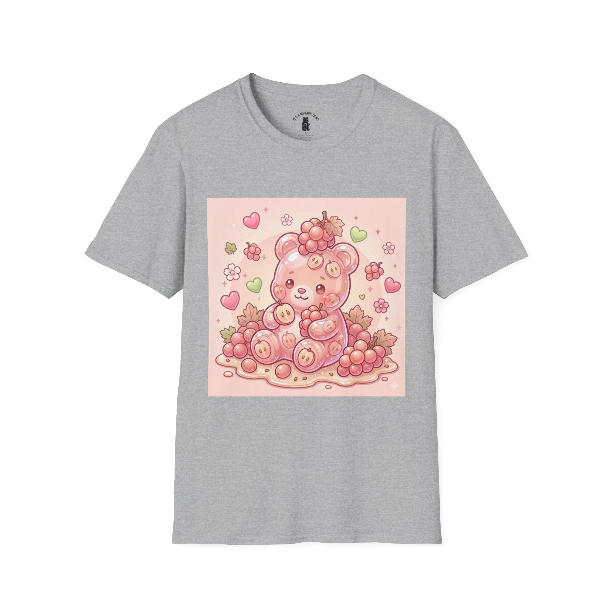 Special Japanese Koshu Pink Grapes, Exotic Oozy Gummy Bear — Cute Graphic Shirt