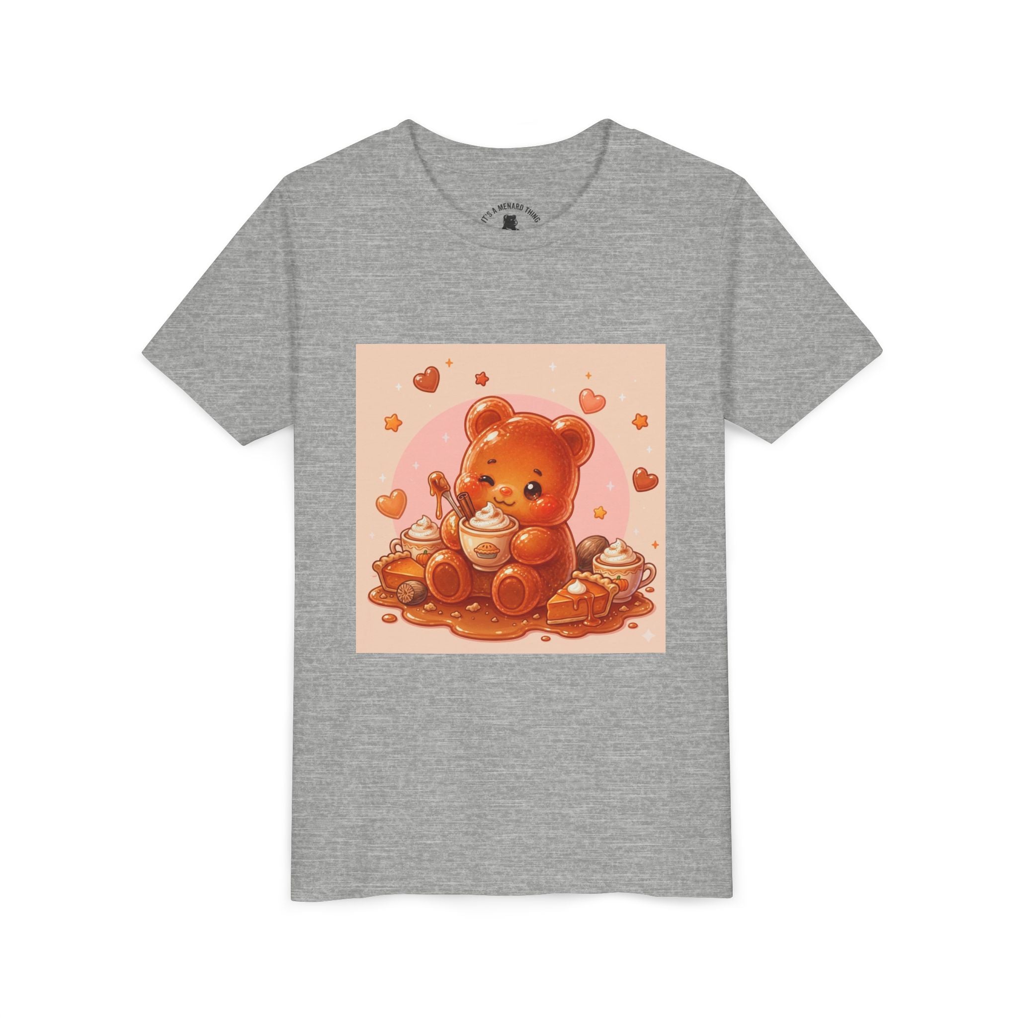 Pumpkin Spiced Latte & Pie Gooey Gummy Bear Graphic Tee