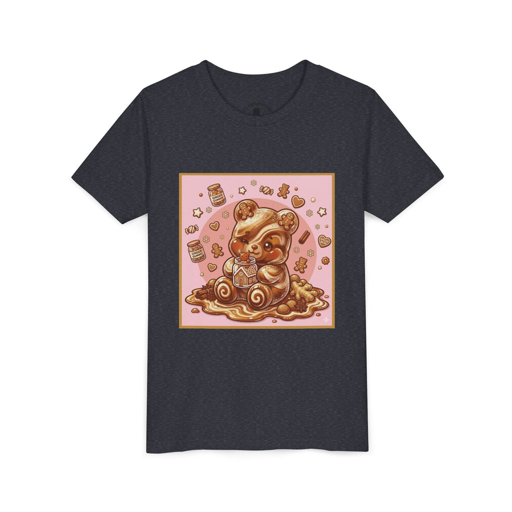 Gooey Gummy Bear Ginger Bread Graphic Youth T-Shirt
