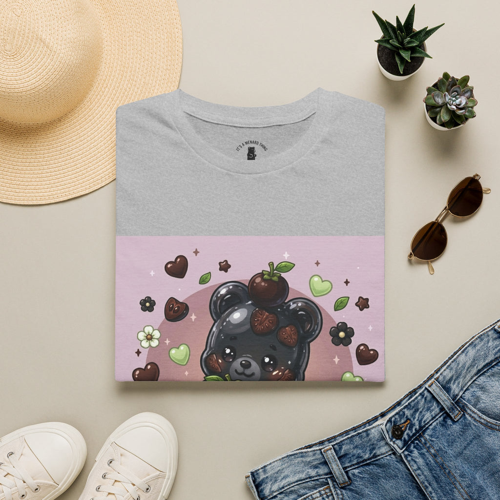 Special Black Sapote Fruit, Exotic Oozy Gummy Bear — Kawaii Graphic Shirt