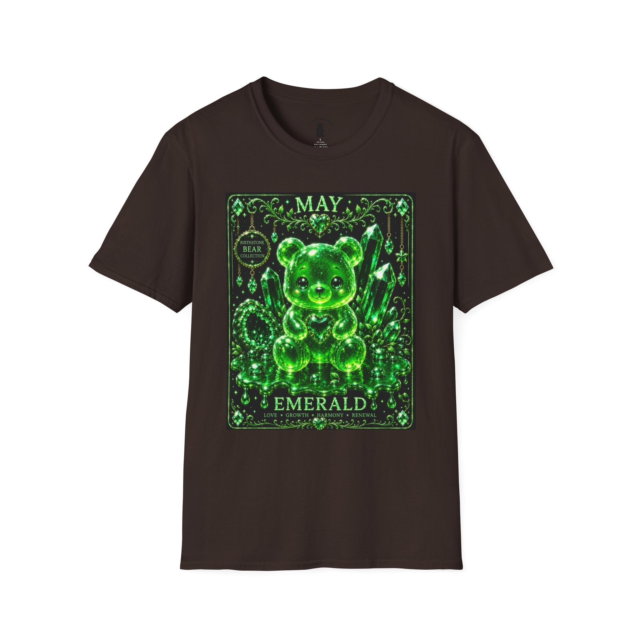 May, Emerald Birthstone Oozy Bear Gummy Special Addition- Graphic Shirt