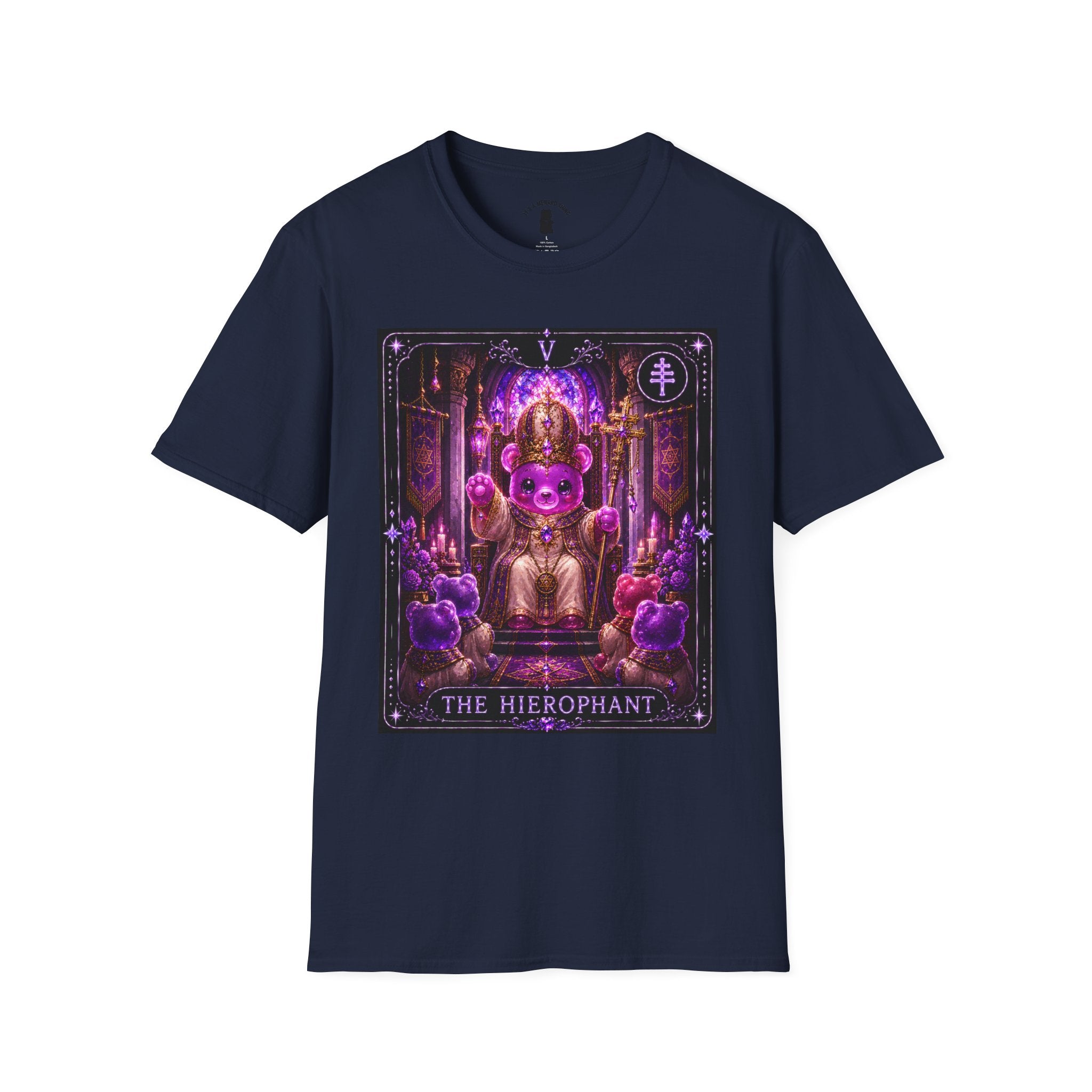 The Hierophant Tarot Mystic Oozy Bear Friend Special Addition- Graphic Shirt