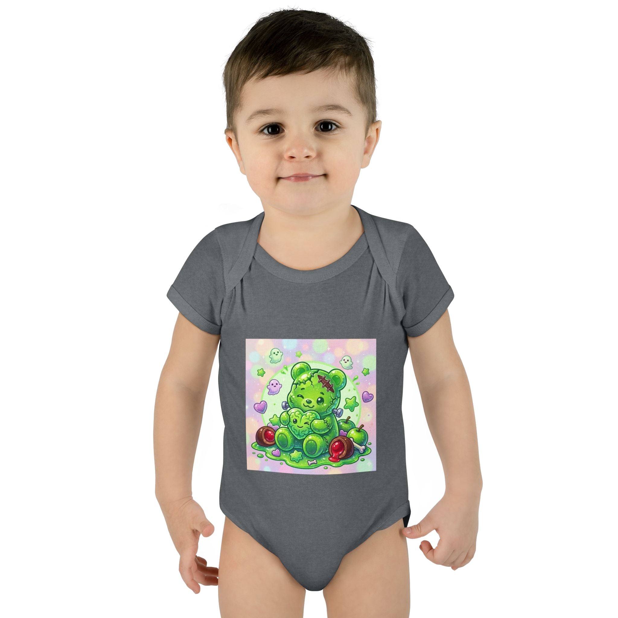 Baby Bodysuit Franken-Gooey-Gummy Stein Halloween
