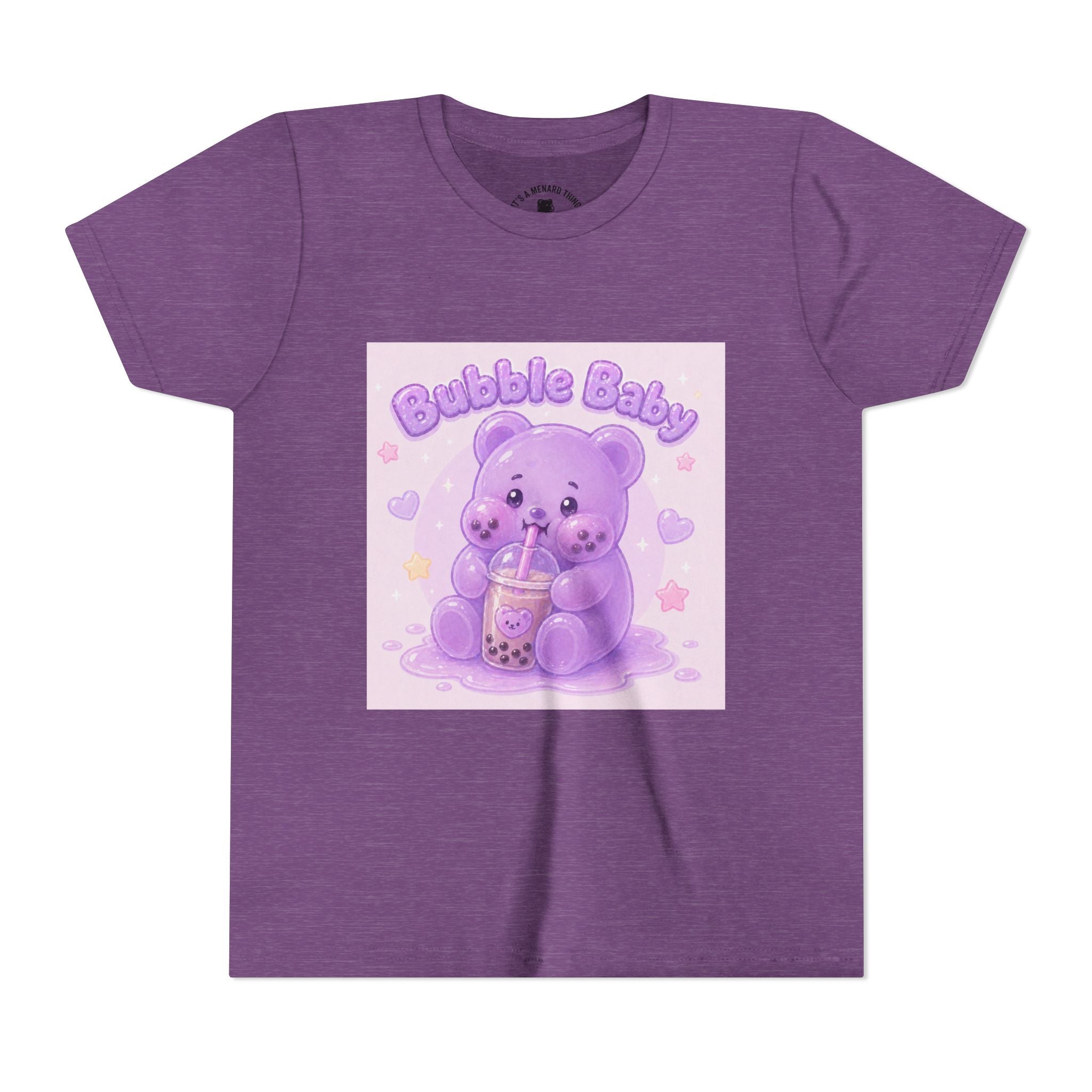 'Bubble Baby' Gooey Gummy Bear Boba Milk Tea Graphic