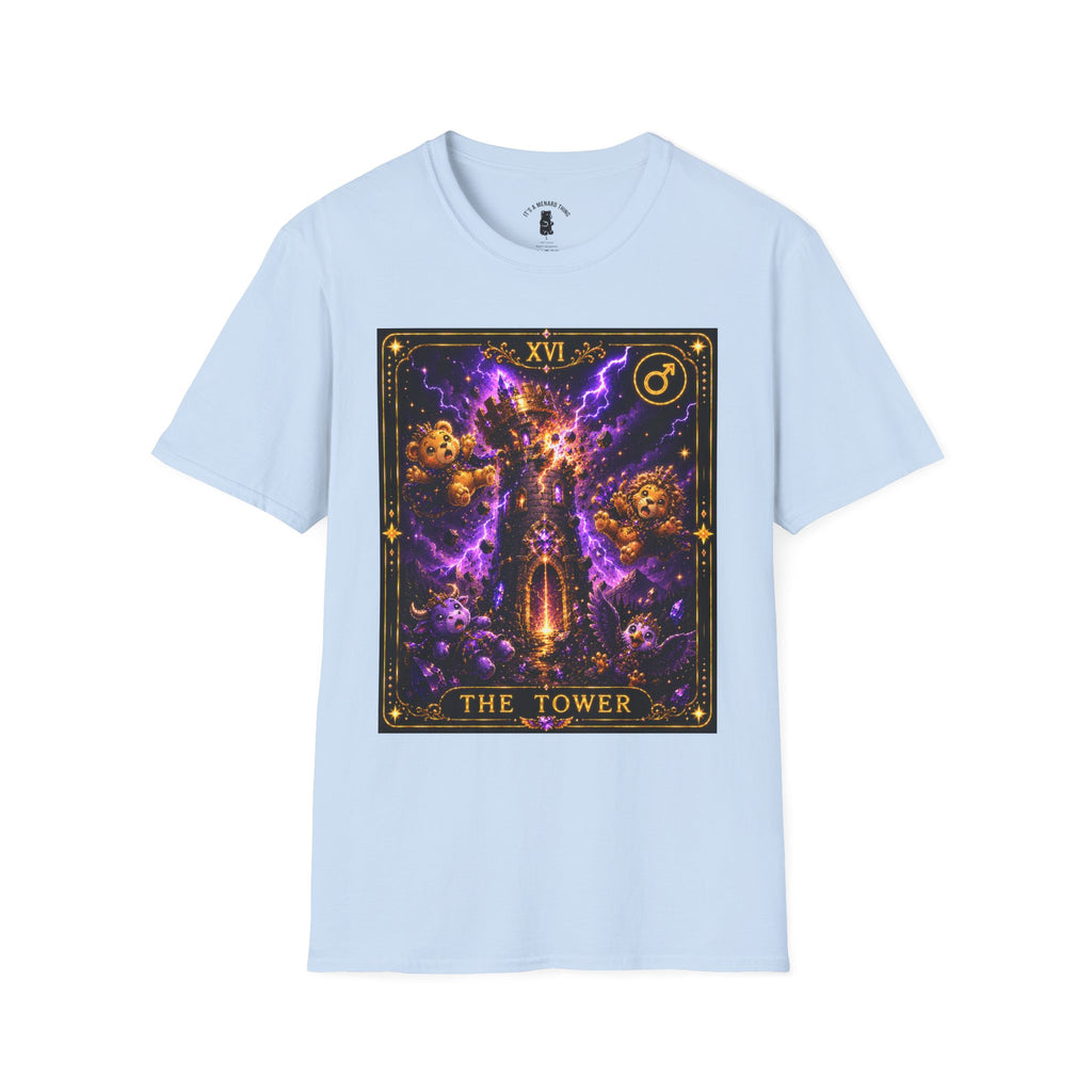 The Tower Tarot Card Oozy Bear Friends Special Addition- Graphic Shirt