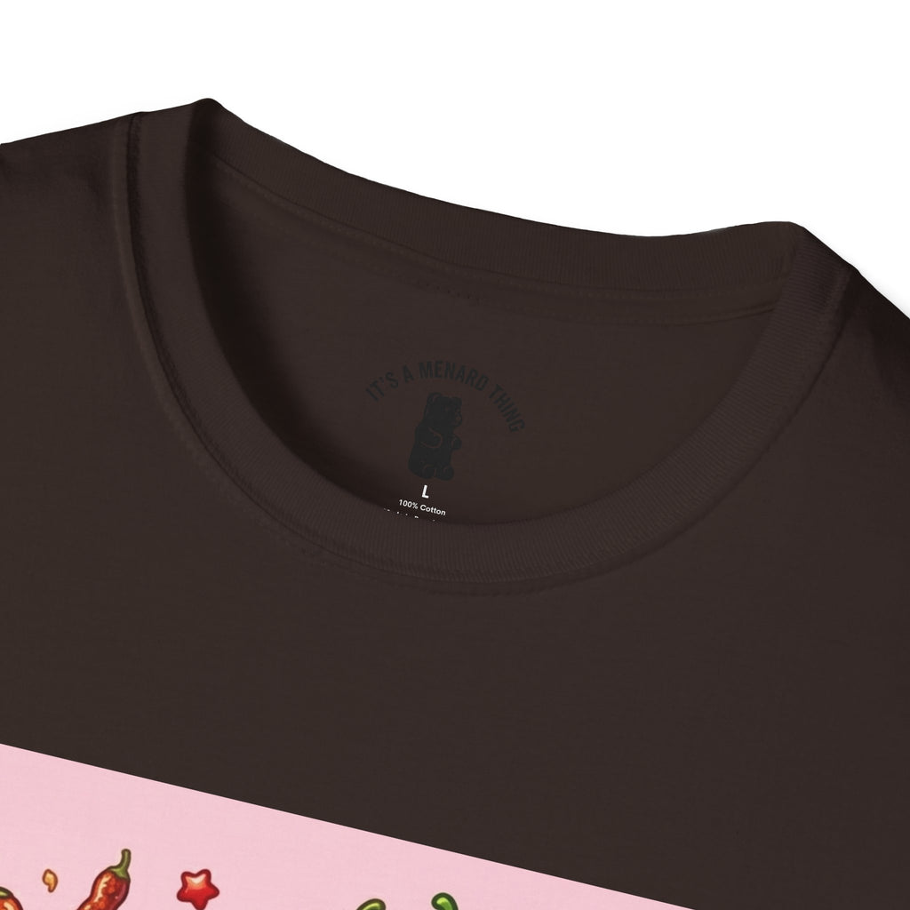 Adorable sweet Chili Lime, Exotic Gooey Gummy Bear— Kawaii Graphic T-Shirt