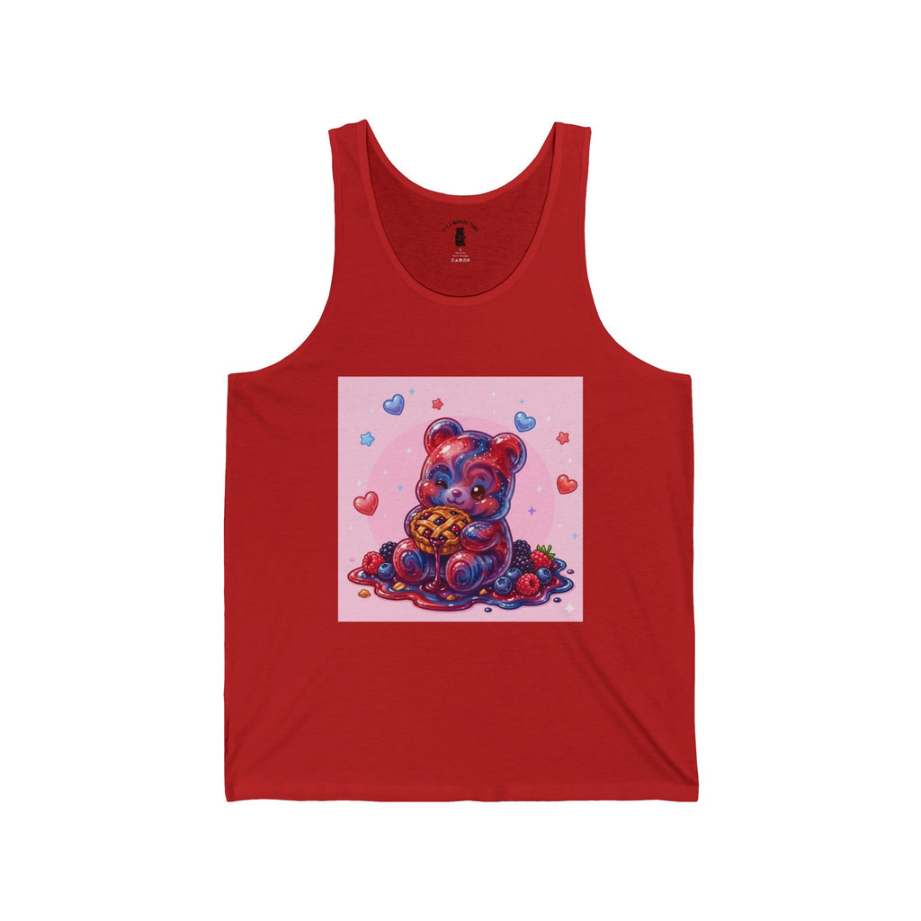 Mixed Berry Pie, Jamy Gooey Gummy Bear — Cute Graphic Tank