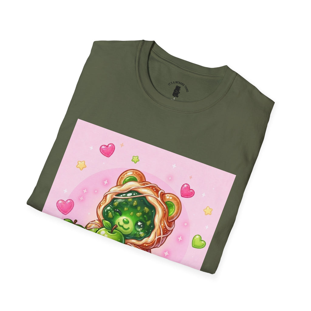 Green Apple Danish Gooey Gummy Bear — Kawaii Graphic Tee