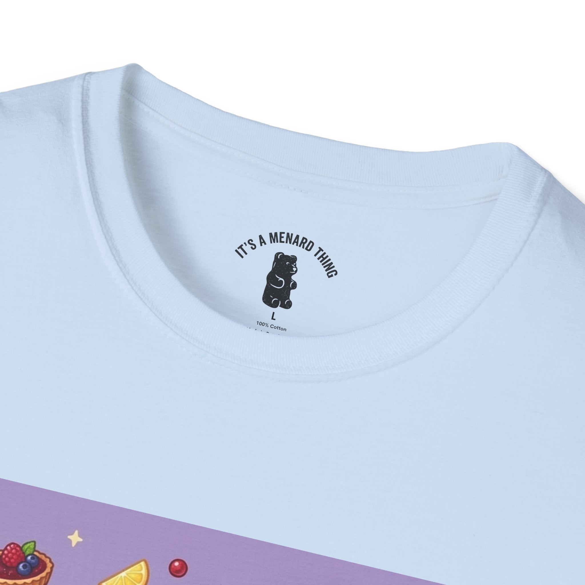 Mixed Berry Tart, Exotic Gooey Gummy Bear — Kawaii Graphic T-Shirt