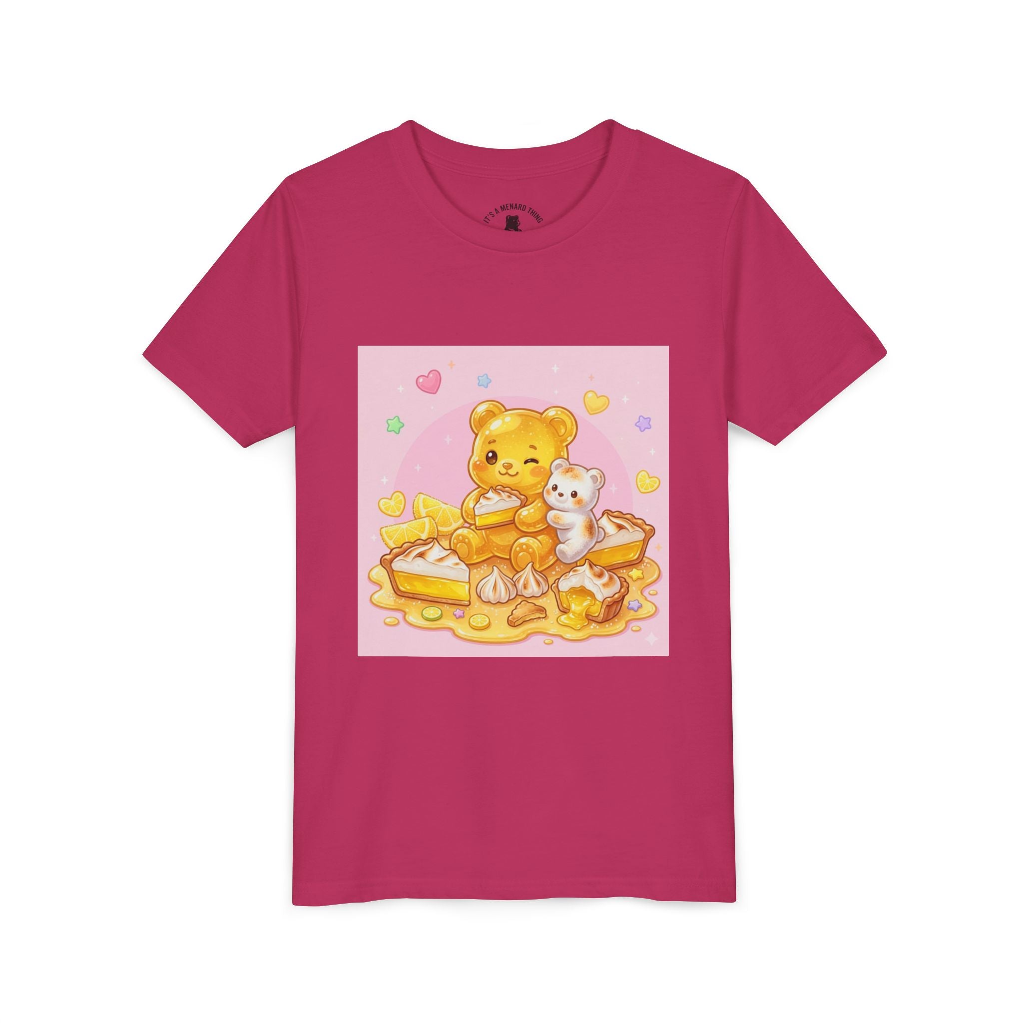 Lemon Meringue Pie Gooey Gummy bear Youth Tee
