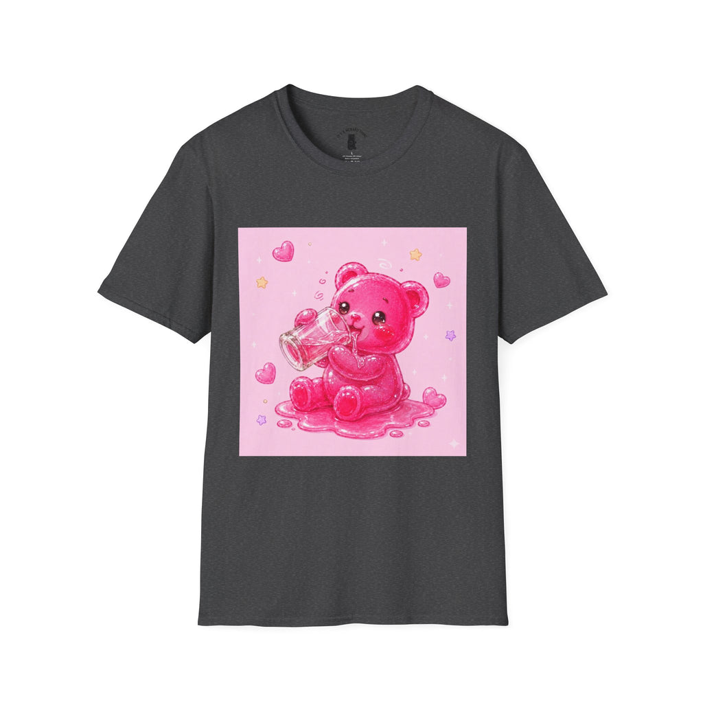 Sugar Shock Shot, Boozy Gooey Gummy Bear- Kawaii Graphic T-Shirt