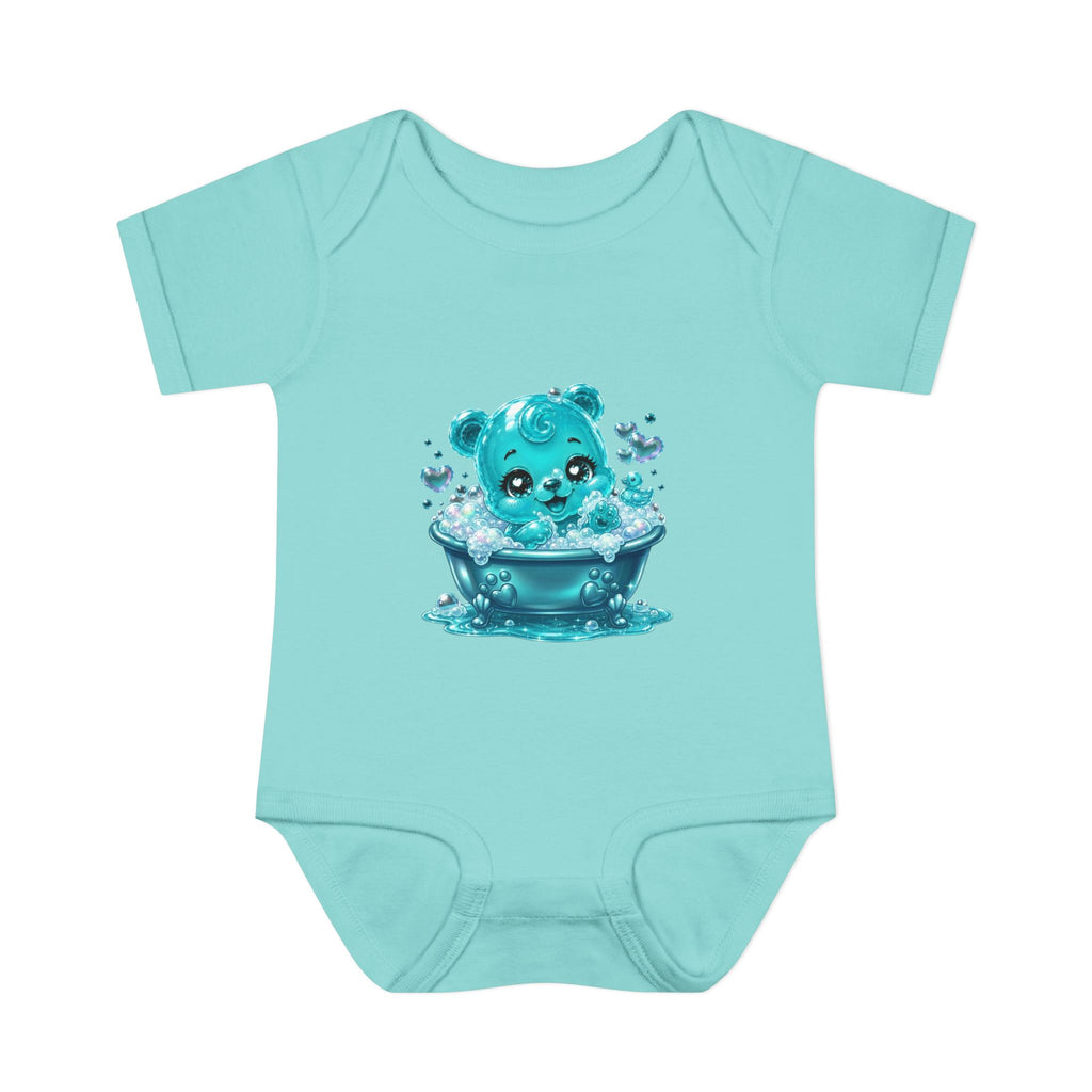 Adorable Bubble Bath Oozy Baby Gummy Bear Cutie Addition- Graphic Onesie