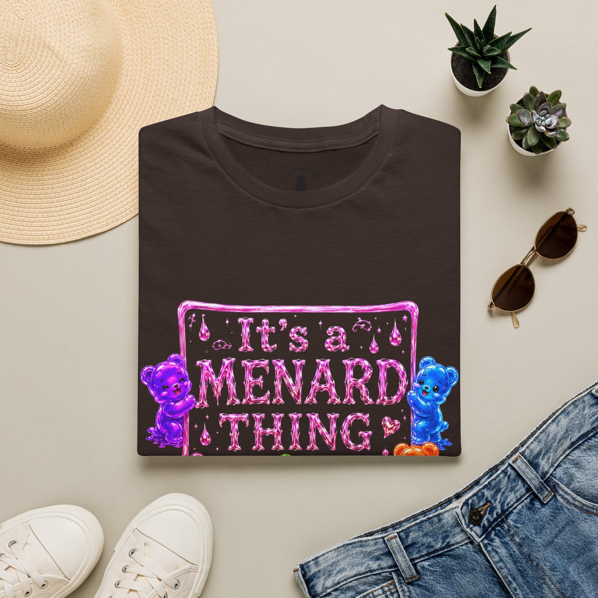 It's a Menard Thing Offical Logo, Oozy Bear Friends Special- Graphic Shirt