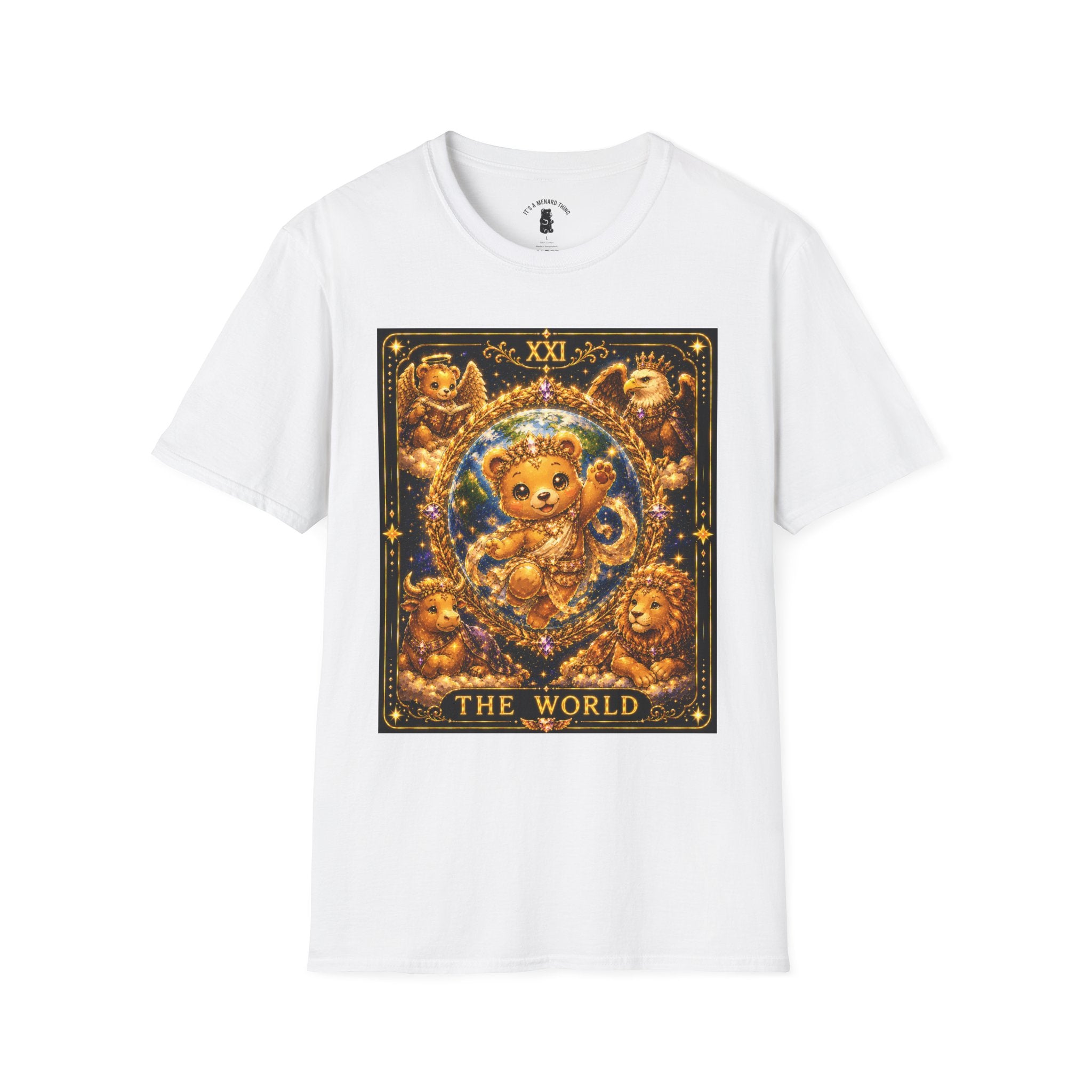 The World Tarot Golden Oozy Bear Special Addition- Graphic Shirt
