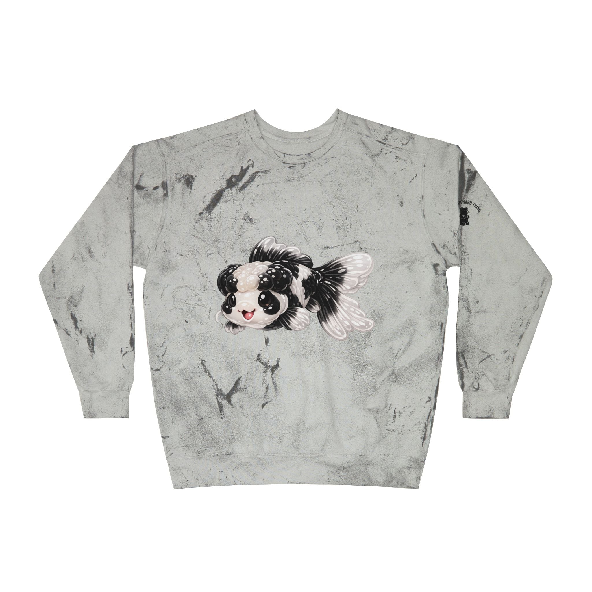 Black and White Panda Koi Fish Special Edition Graphic Sweater