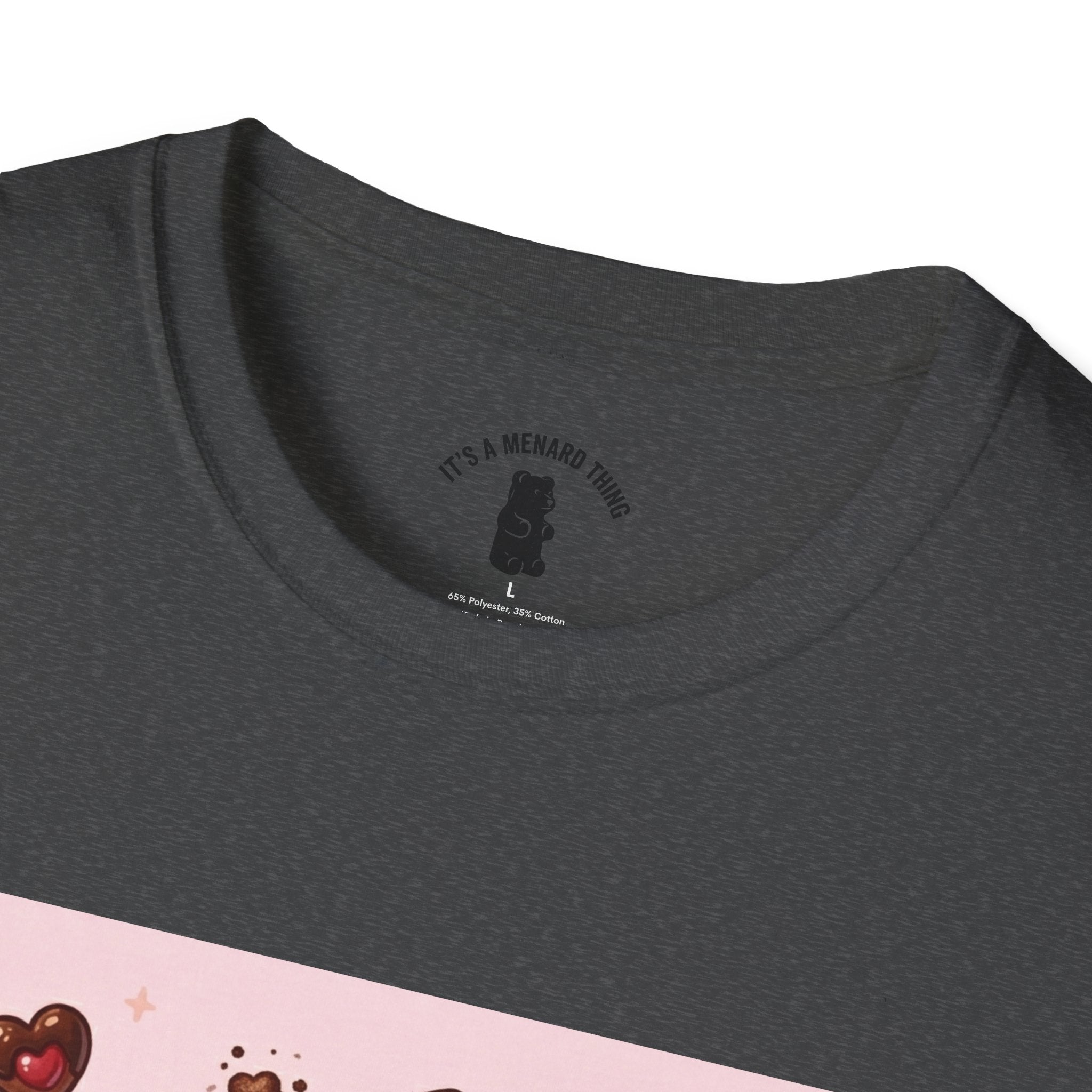 Chocolate Molten Lava Cake Gooey Gummy Bear — Cute Graphic Tee