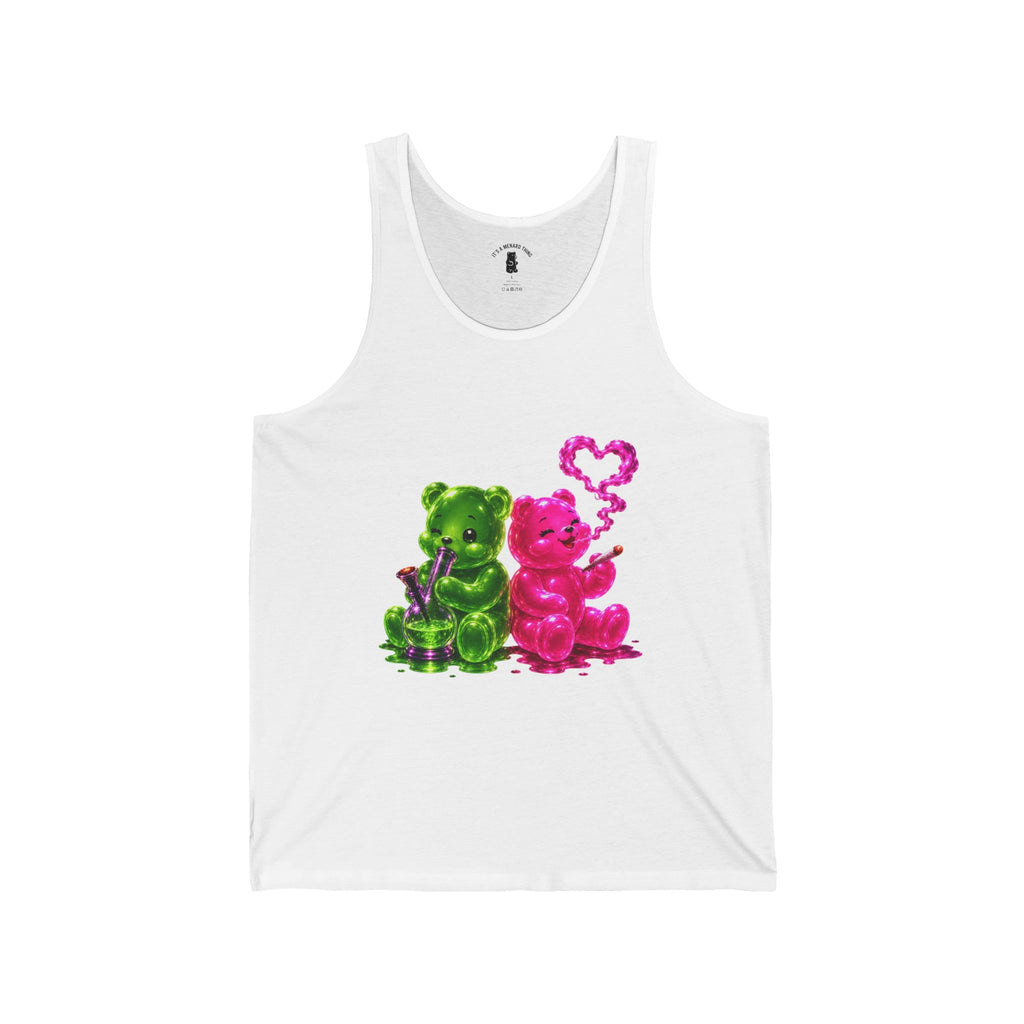 Smoking Buddies, High Oozy Bear Special Addition- Graphic Tank Top (Adults Only!)
