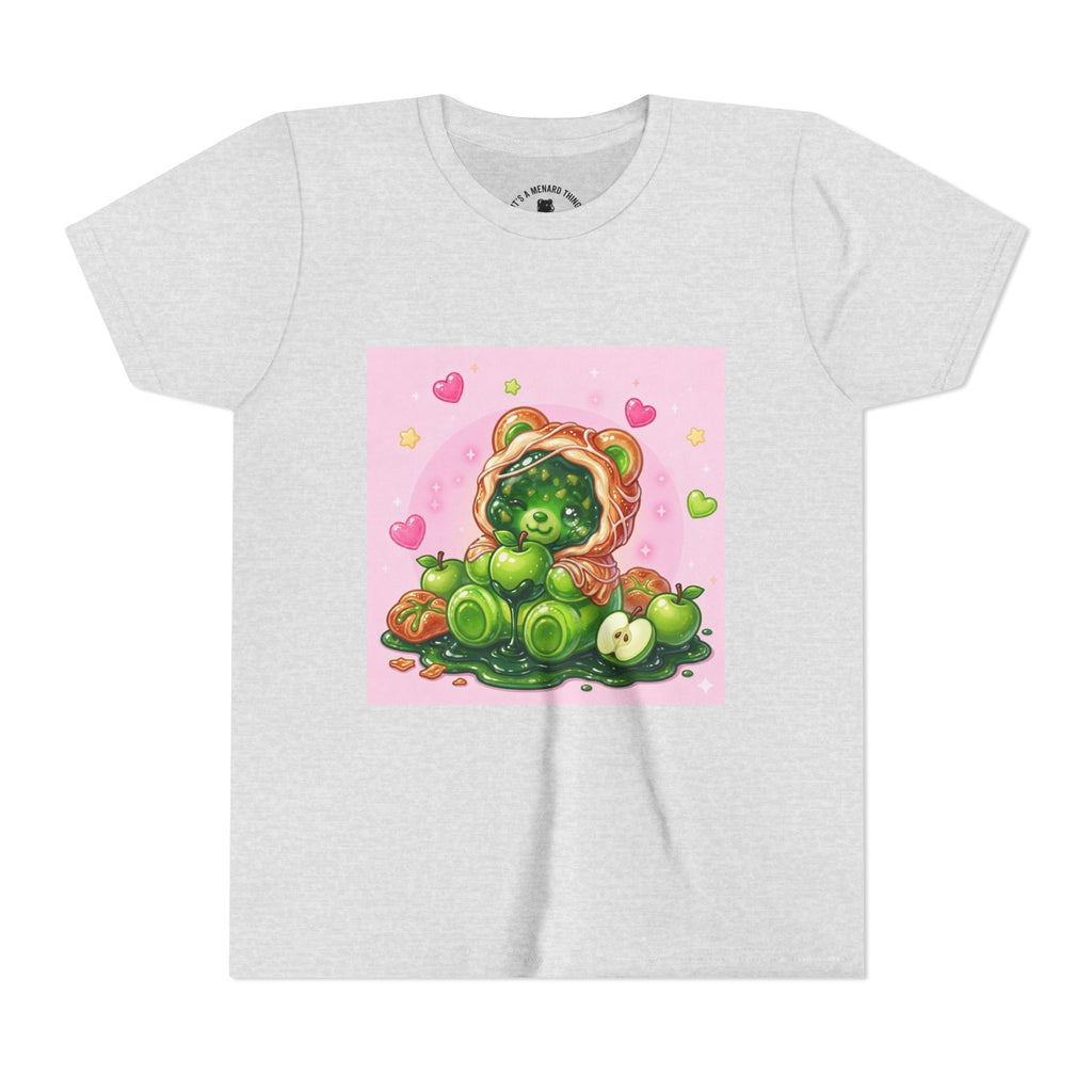 Cute Green Apple Gooey Gummy Danish Bear