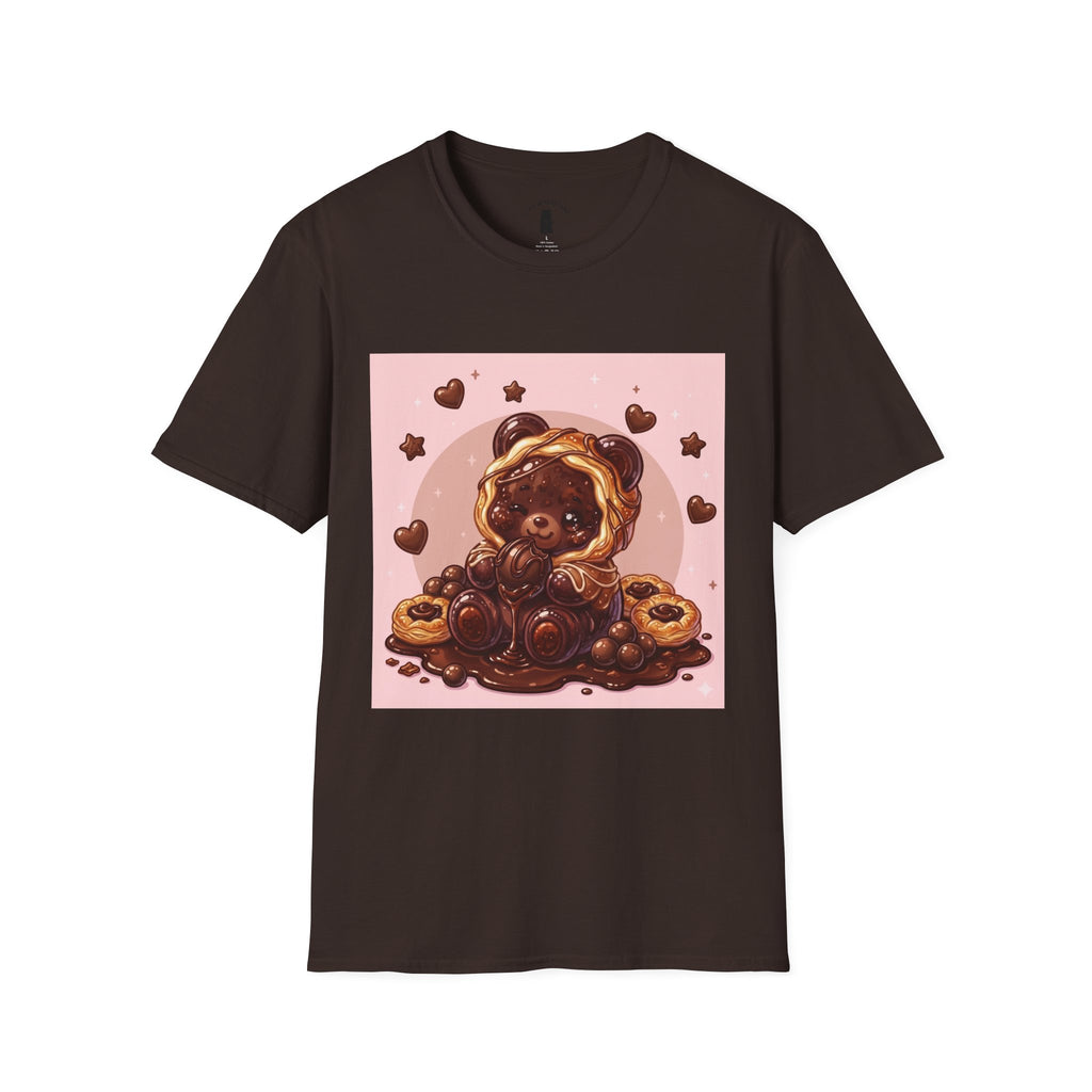Chocolate Danish Gooey Gummy Bear — Cute  Graphic T-Shirt