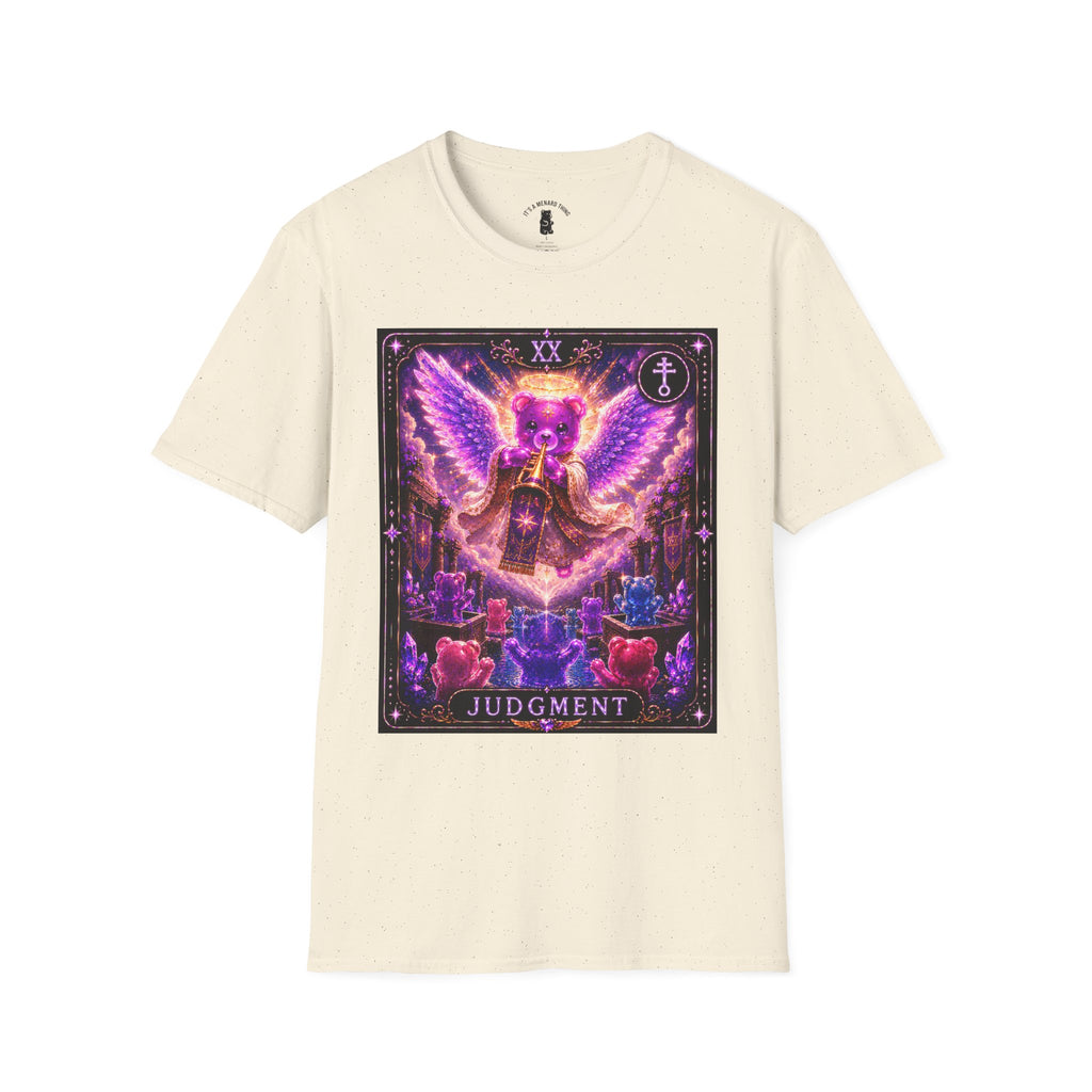 Judgment Tarot Mystic Purple Angel Oozy Bear Gummy Special Addition- Graphic Shirt