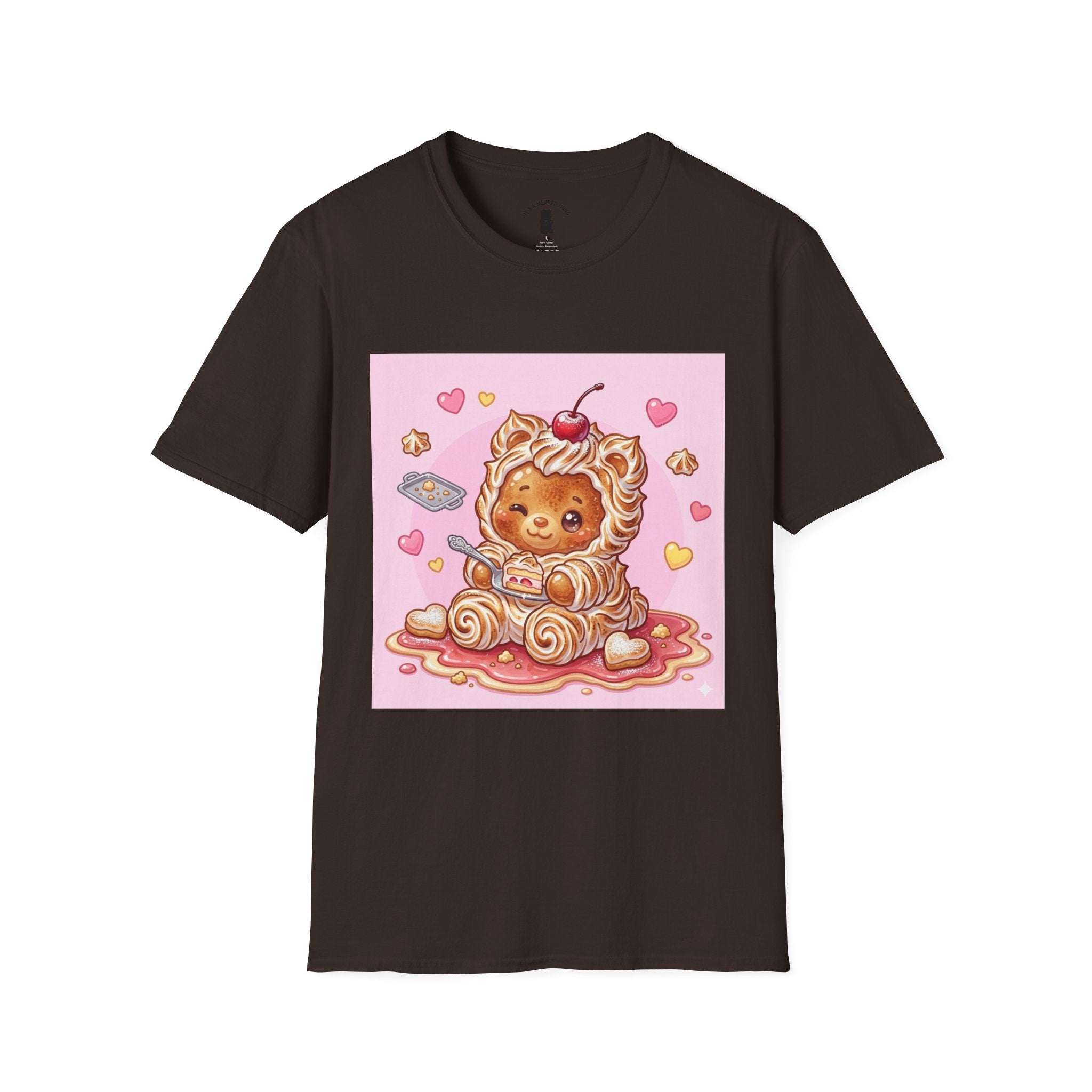 Kawaii Whipped Baked Alaska Gooey Gummy Bear — Cute Graphic Tee