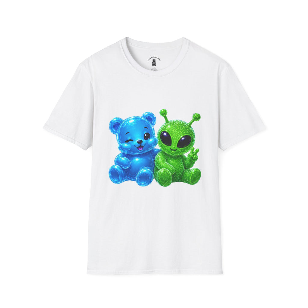 We Come in Peace, Oozy Bear & Alien Special Addition- Graphic Shirt