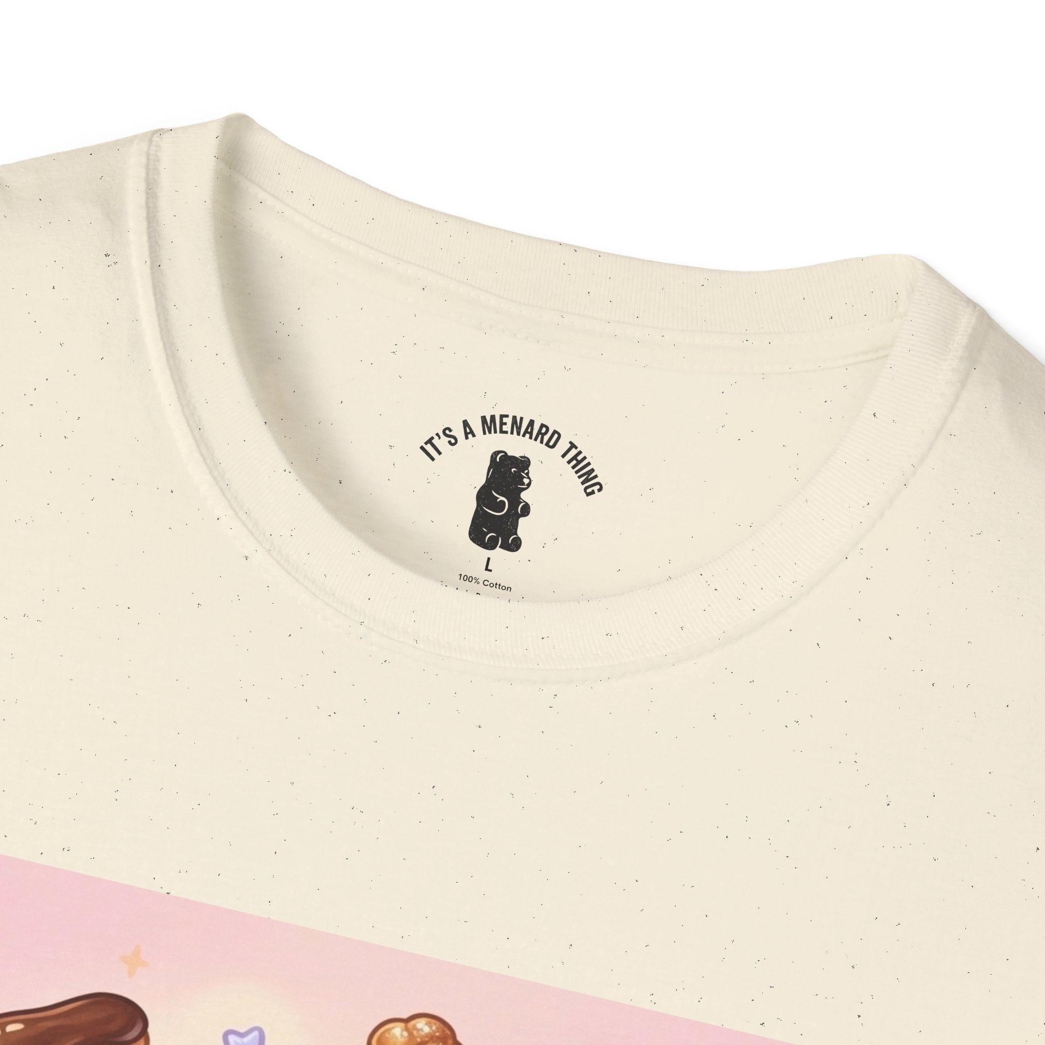 Simpley Sweet Eclair, Fudgey Oozy Bear Friend- Kawaii Graphic Shirt