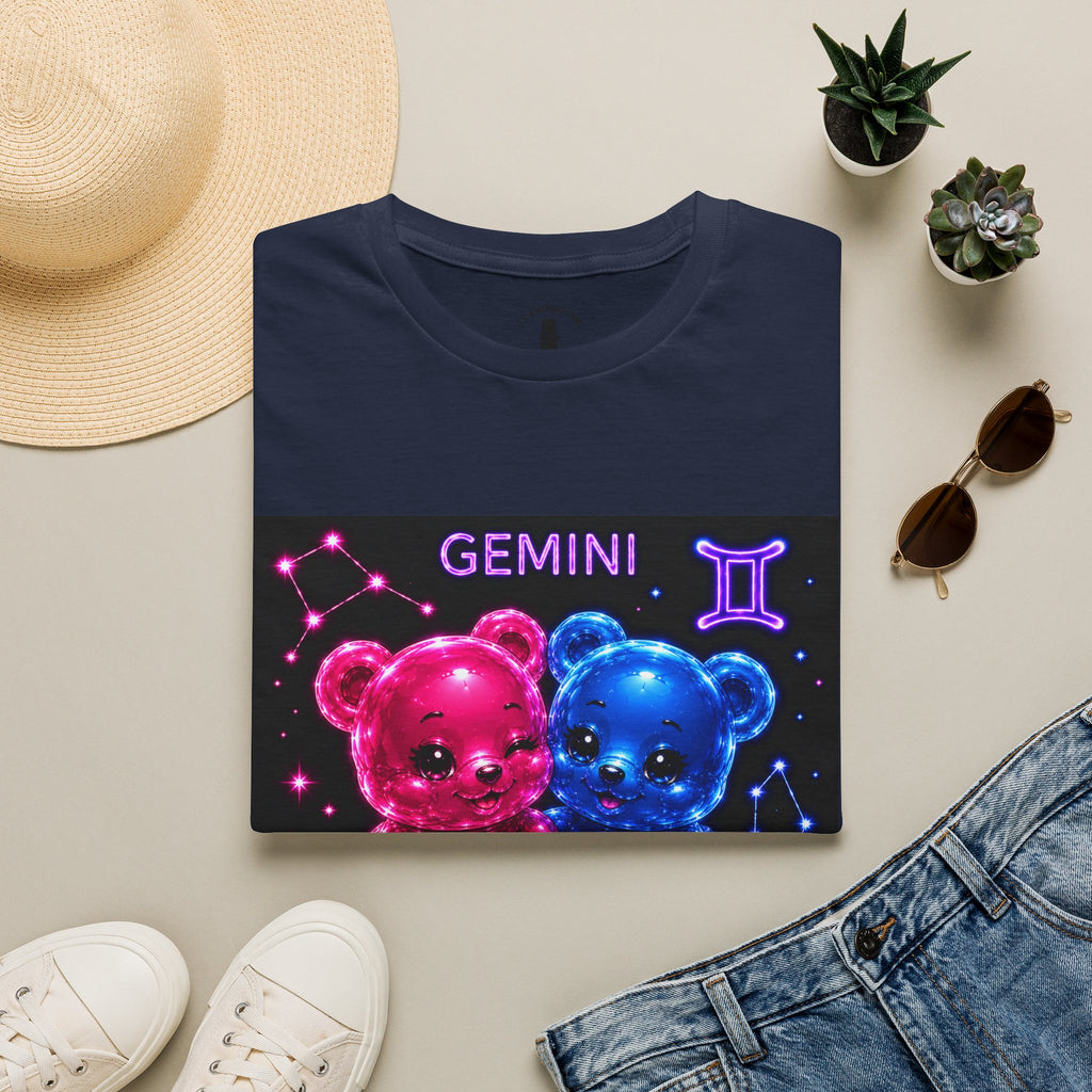 Gemini Astrology Oozy Bear Dou Friends, Special Addition Zodiac Sign- Graphic Shirt