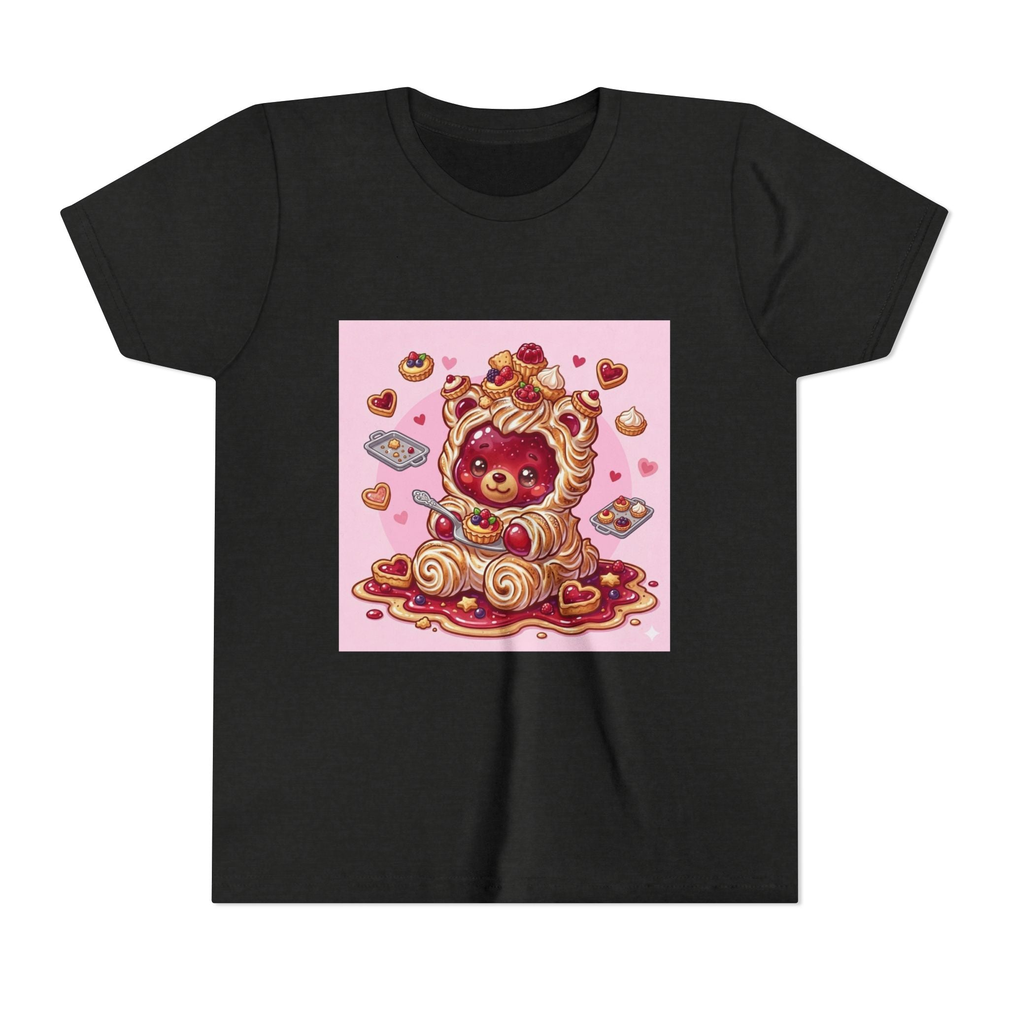 Whipper Berry Tart Gooey Gummy Bear Graphic Youth Shirt