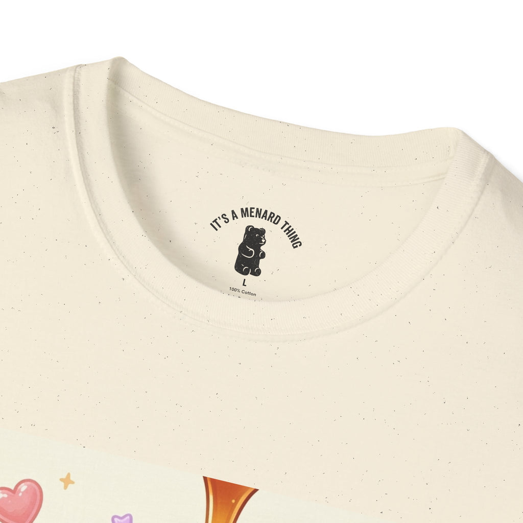 Cute Thick Fluffy Pancake Gooey Gummy Bear — Kawaii Illustration