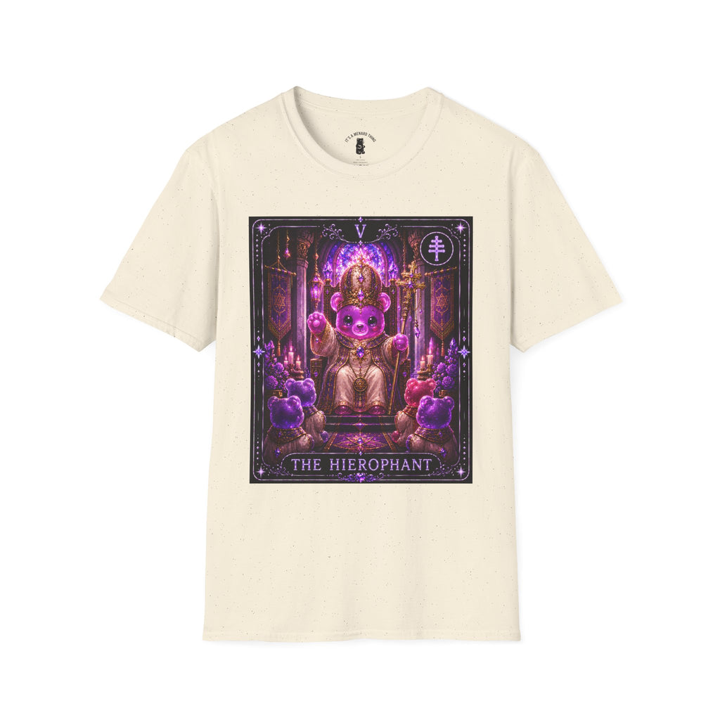 The Hierophant Tarot Mystic Oozy Bear Friend Special Addition- Graphic Shirt