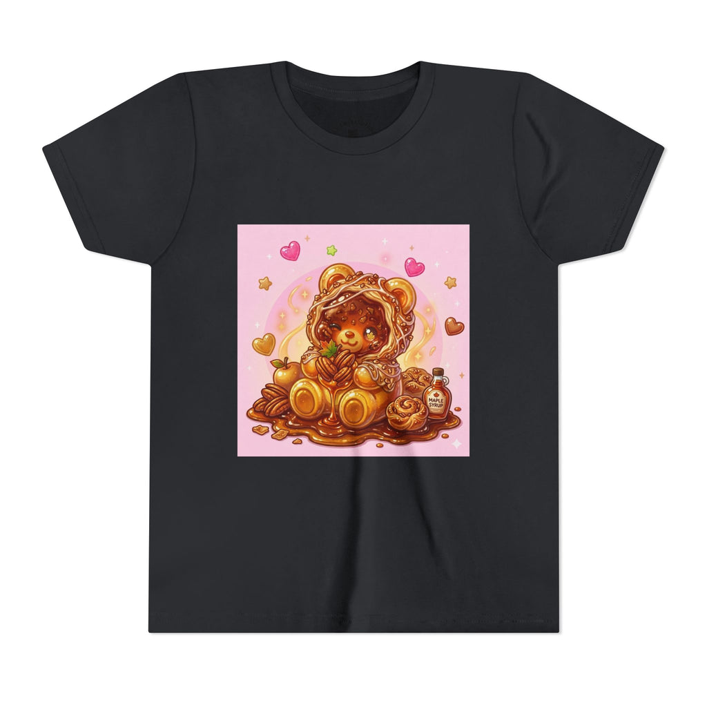 Cinnamon, Butter & Pecan Danish Gooey Gummy Bear Youth T-Shirt