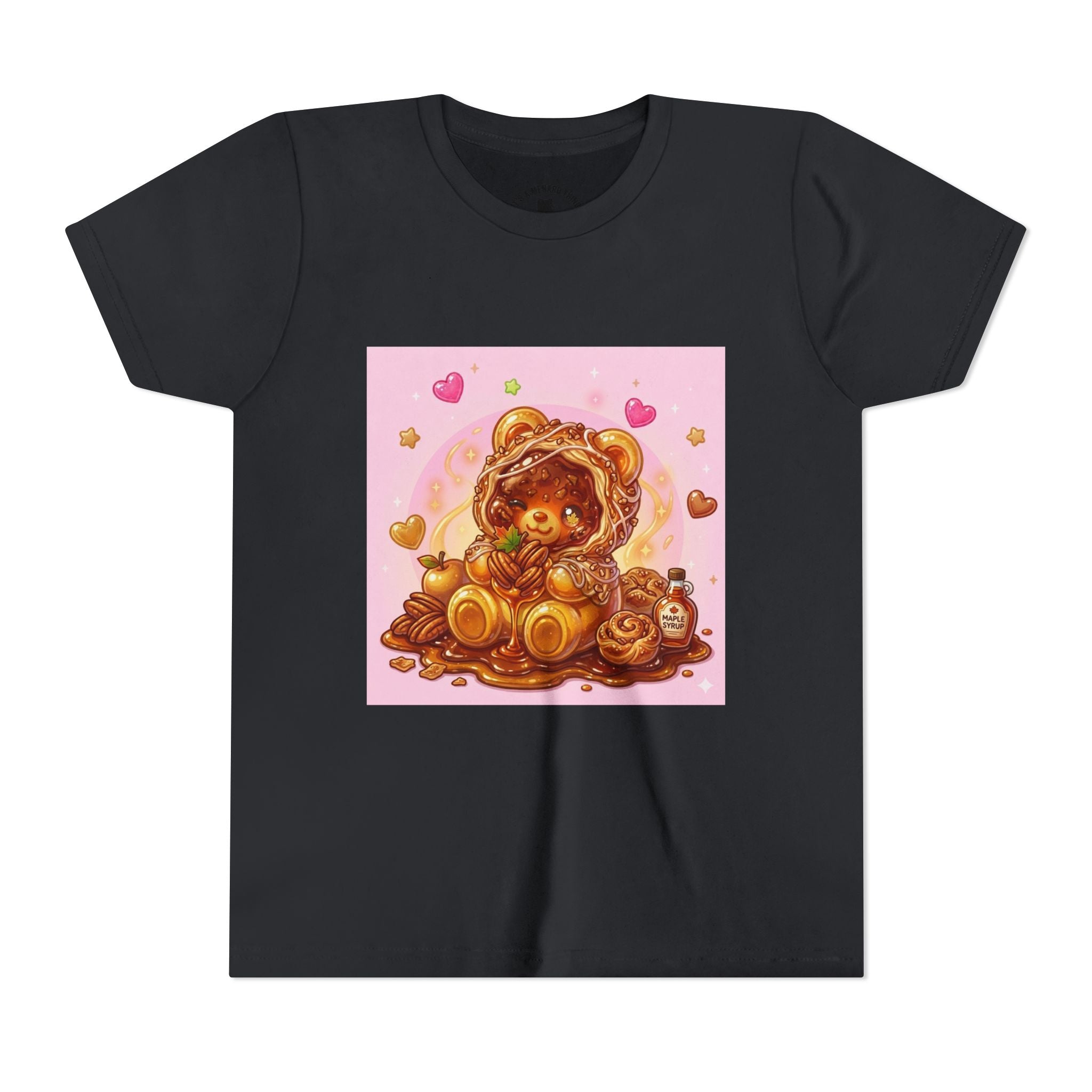 Cinnamon, Butter & Pecan Danish Gooey Gummy Bear Youth T-Shirt