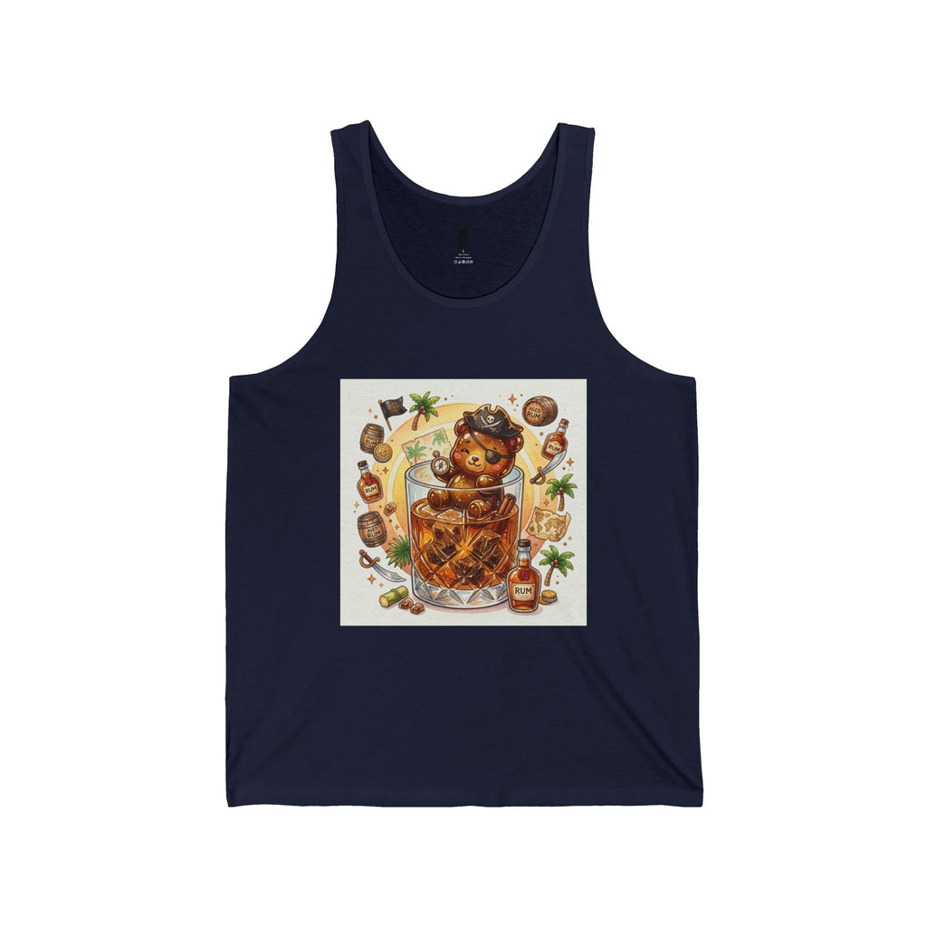 Special Pirate Rum, Boozy Gooey Gummy Bear — Kawaii Design Tank Top