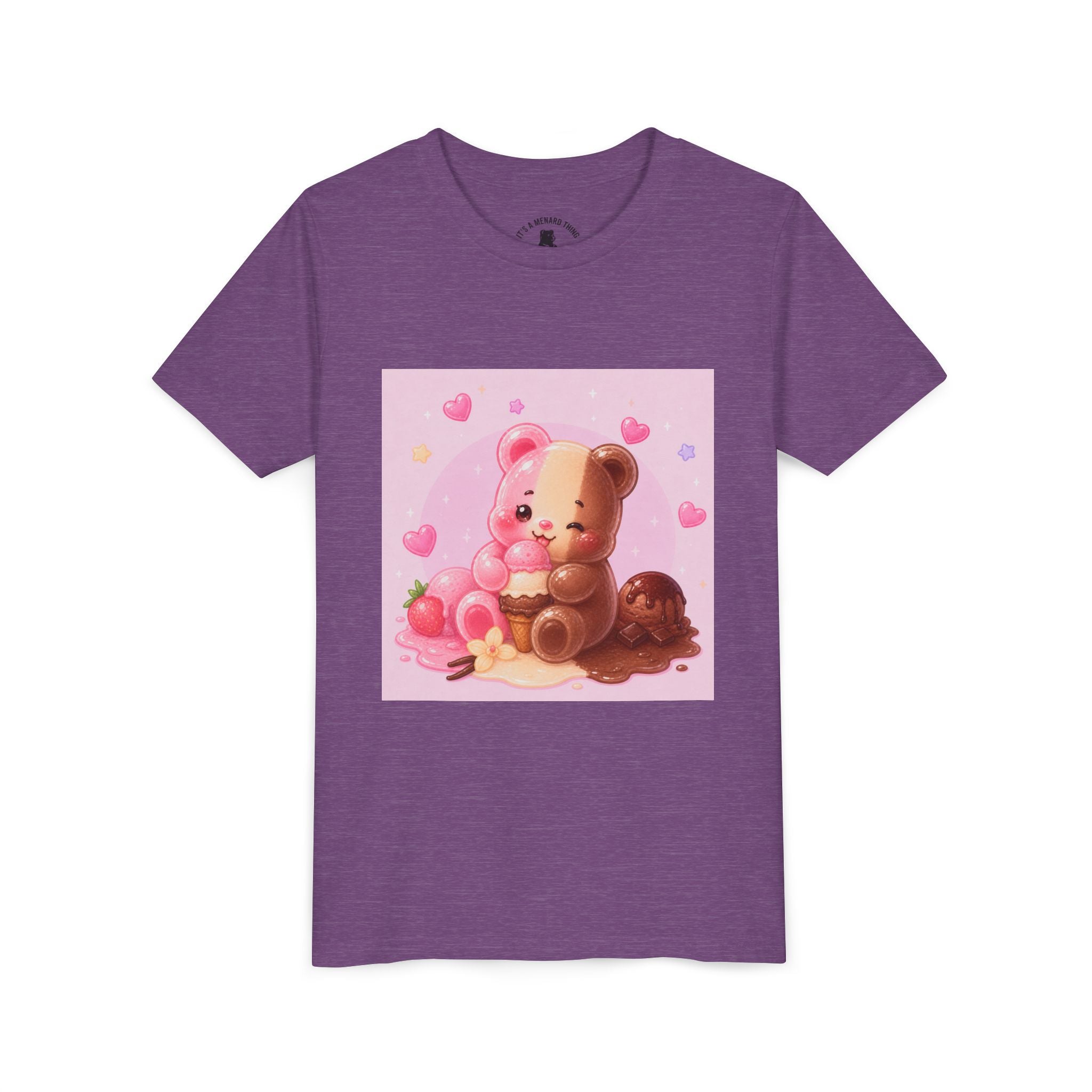 Neapolitan Iced Gooey Gummy Bear Tee – Sweet Youth Shirt