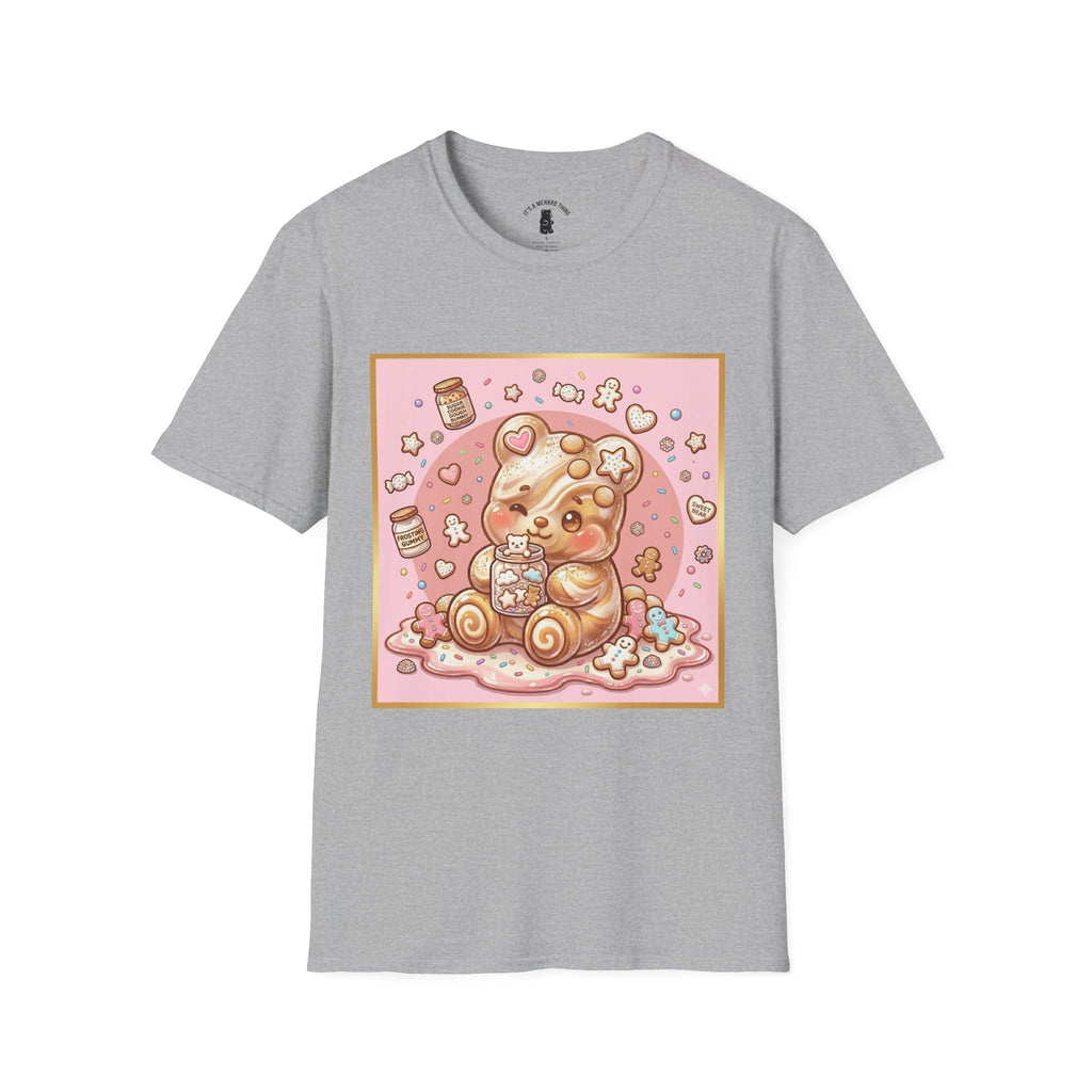 Kawaii Gooey Gummy Bear with Sugar Cookies T-Shirt