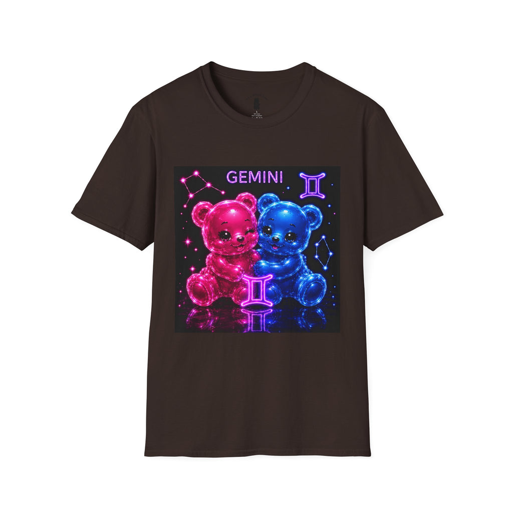 Gemini Astrology Oozy Bear Dou Friends, Special Addition Zodiac Sign- Graphic Shirt