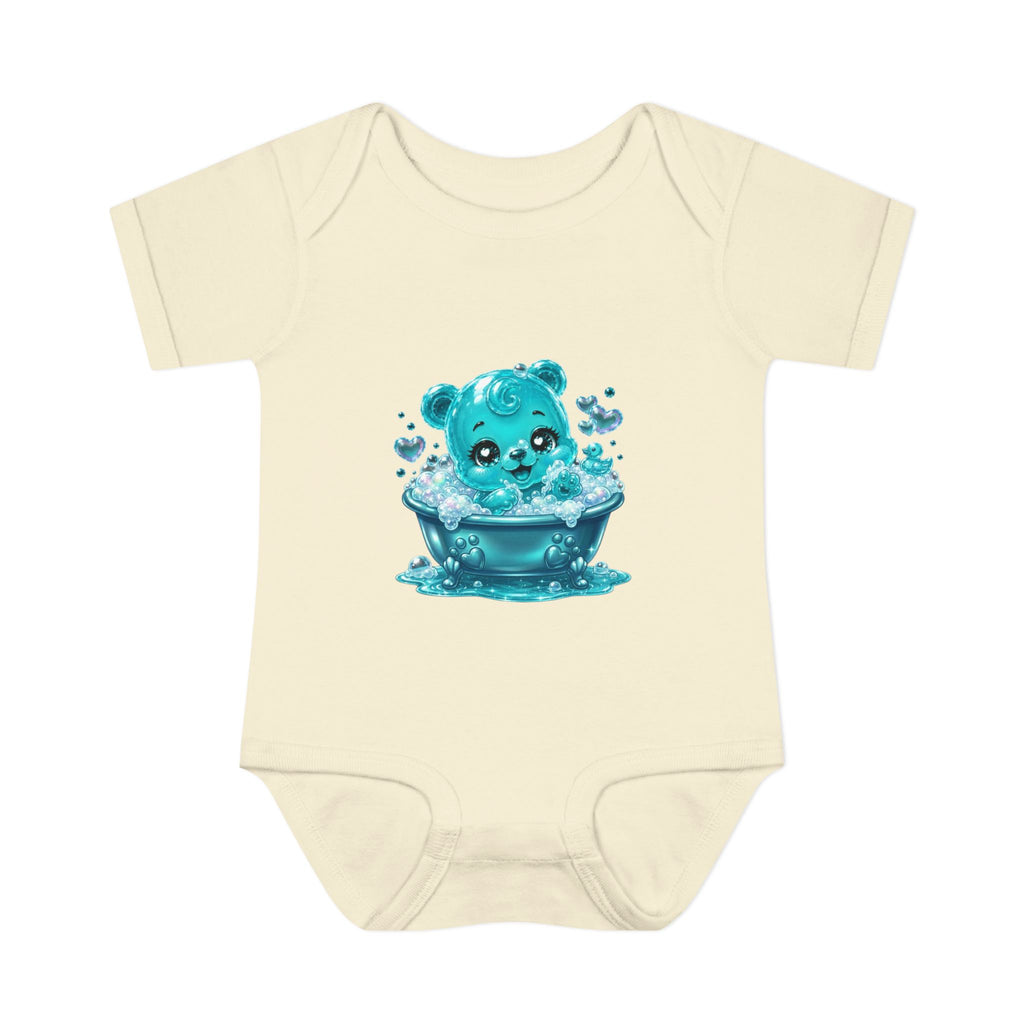 Adorable Bubble Bath Oozy Baby Gummy Bear Cutie Addition- Graphic Onesie